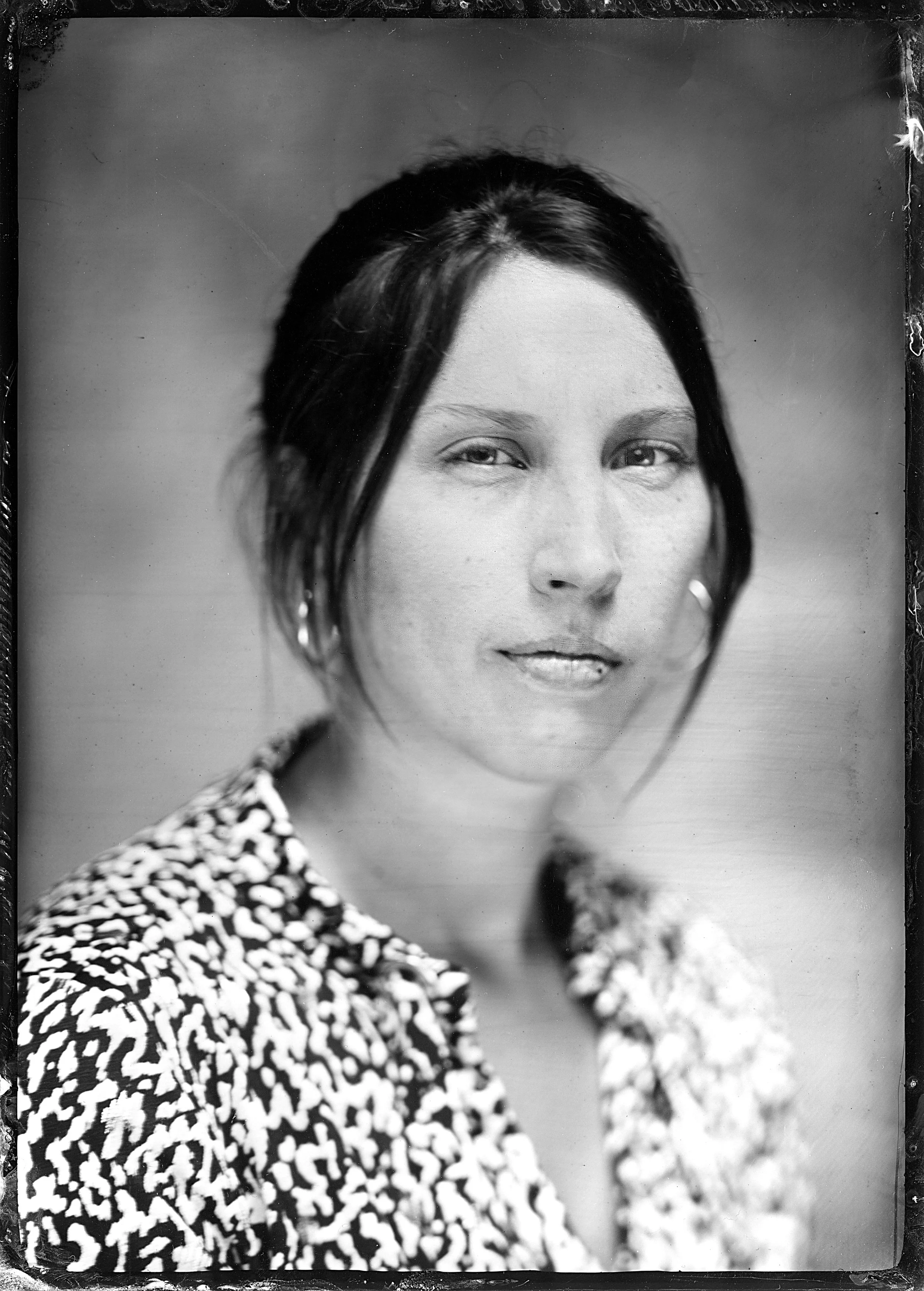 Carte cadeau - portrait au collodion 10x12cm