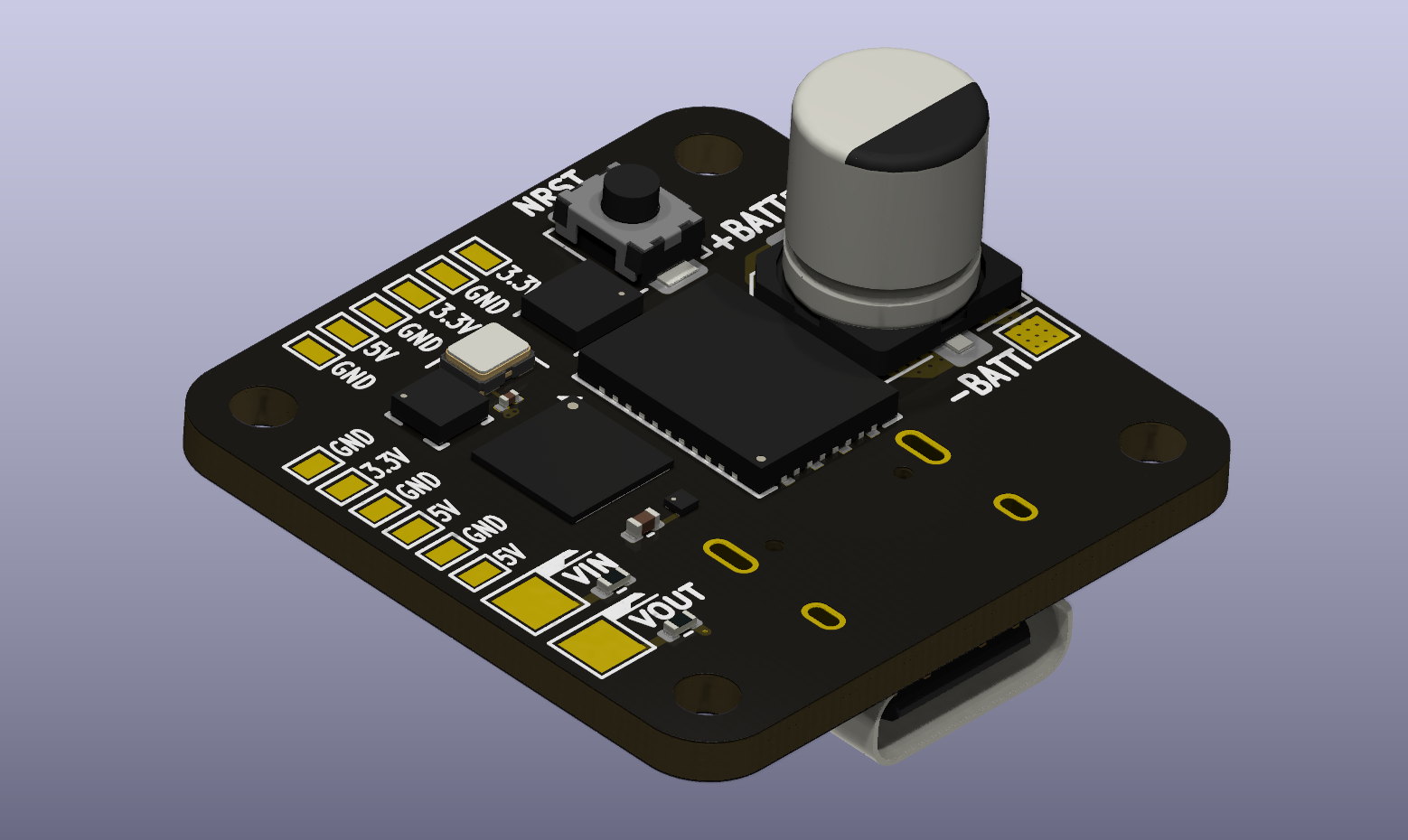 ECAD: Small Flight Controller