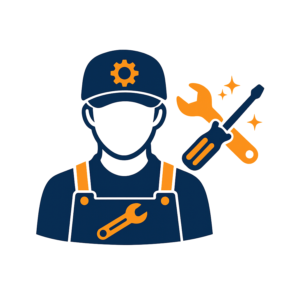 Branded Icon for Lair Mechanical of HVAC Technician with Tools with description "Expert Technicians"