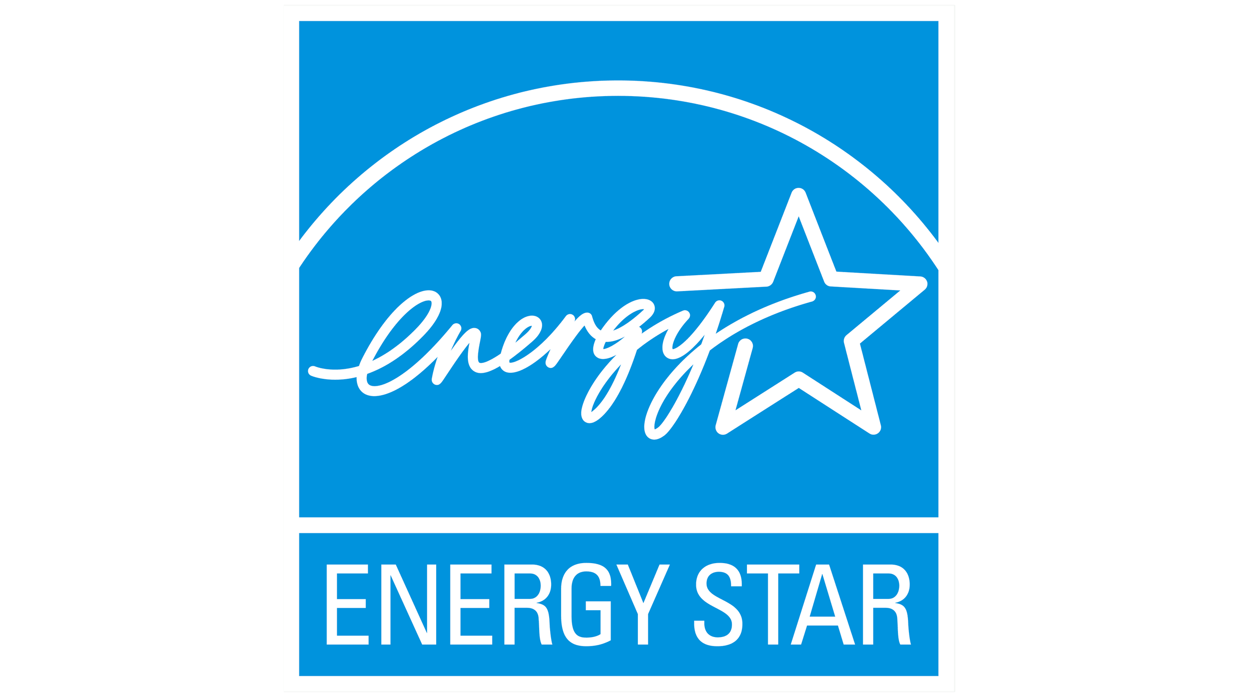 Icon of Product Partner - Energy Star - Blue Square with Energy Star Efficiency Logo