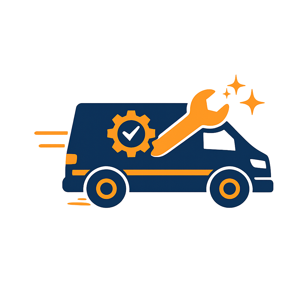 Branded Icon for Lair Mechanical of HVAC Service Van with description "Reliable Service"