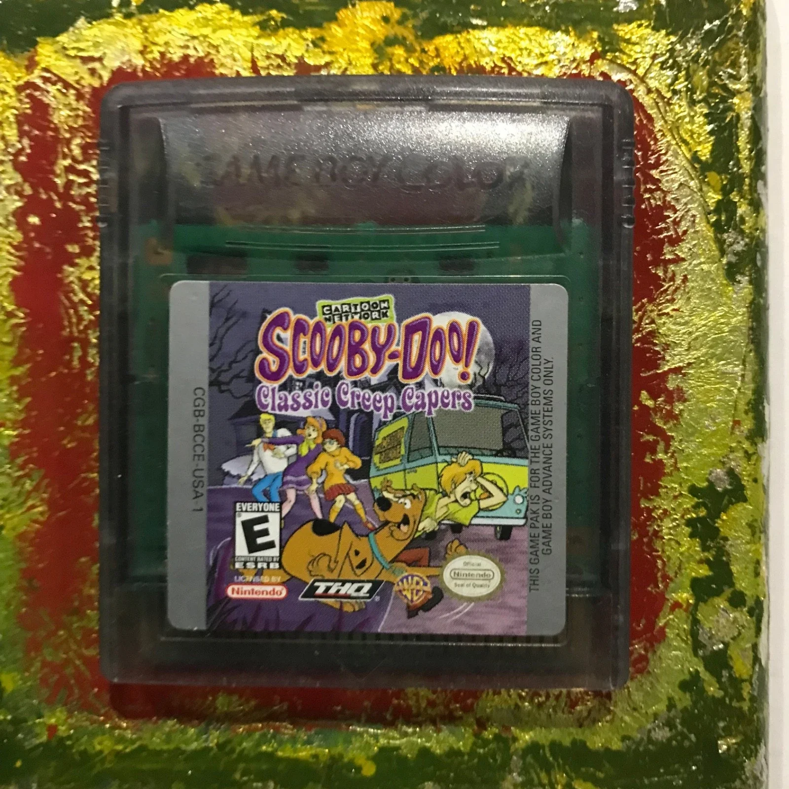 Scooby-Doo! Classic Creep Capers GBC Tested-Authentic