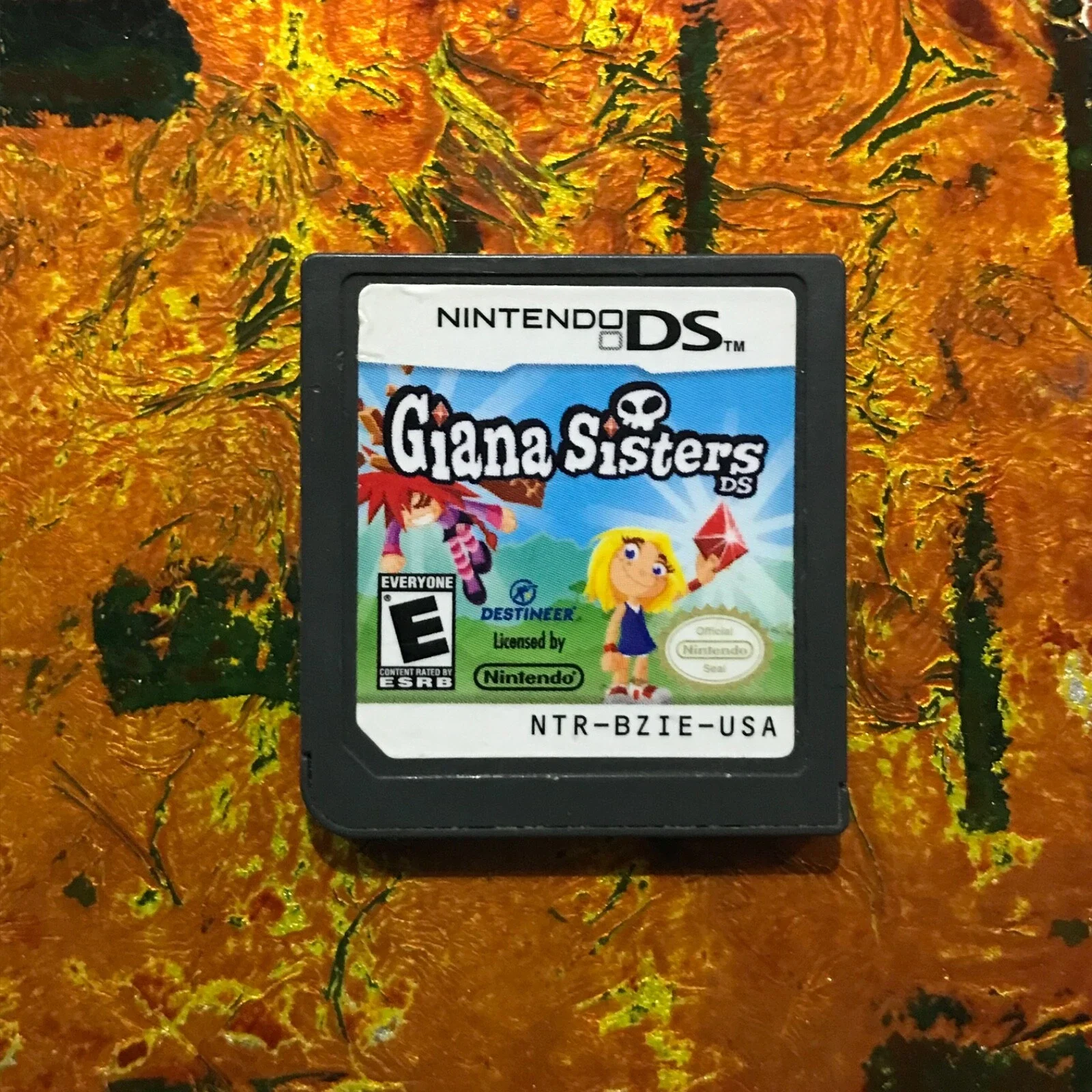 Gianna Sisters Nintendo DS Cleaned-Tested-Authentic