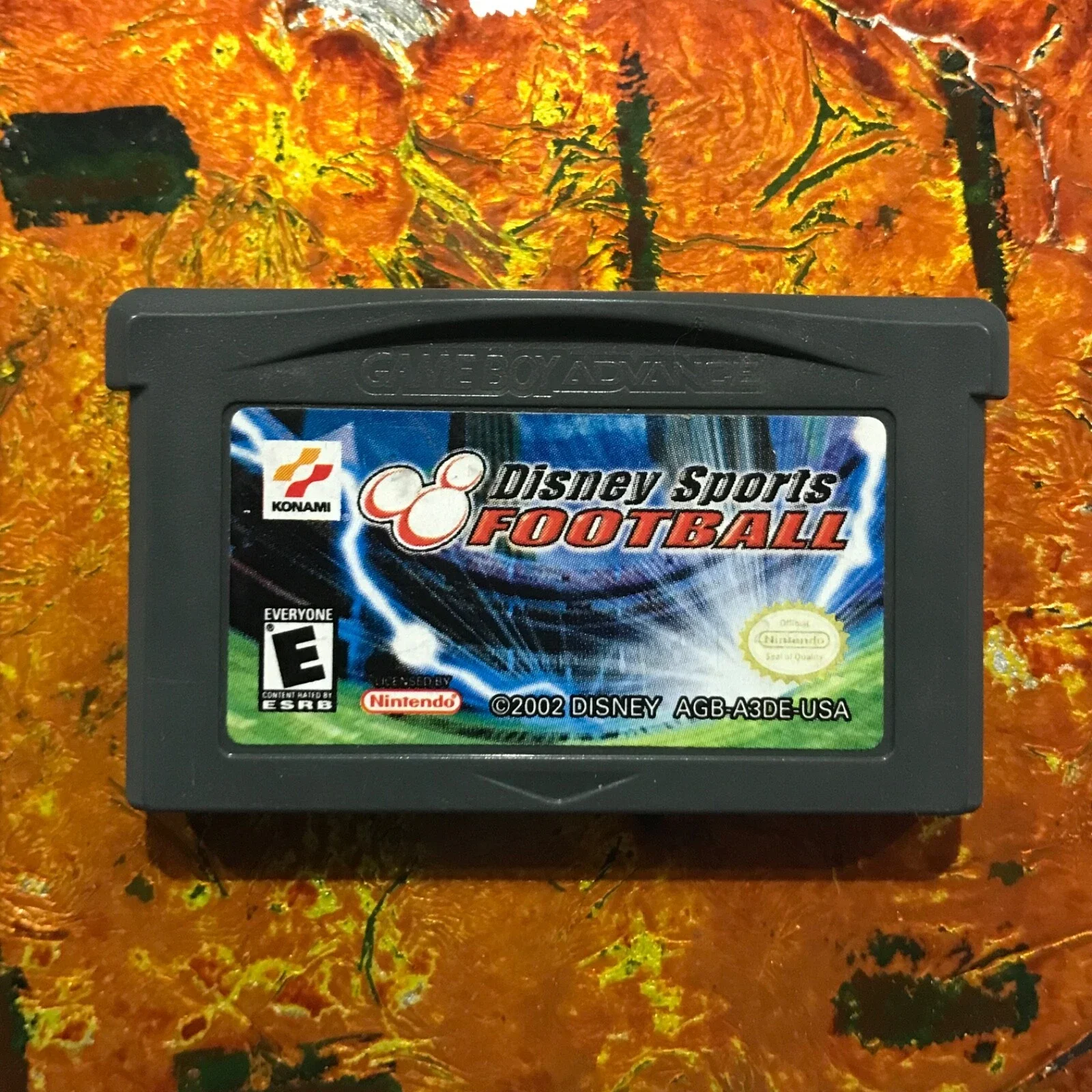 Disney Sports Football Nintendo GBA Tested-Authentic