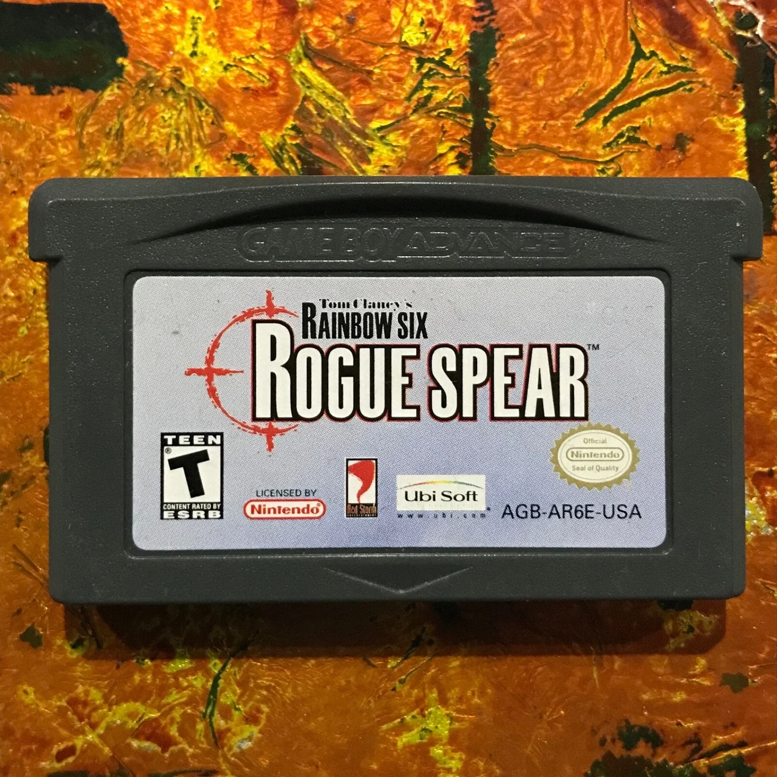 Tom Clancy's Rogue Spear Nintendo GBA Tested-Authentic
