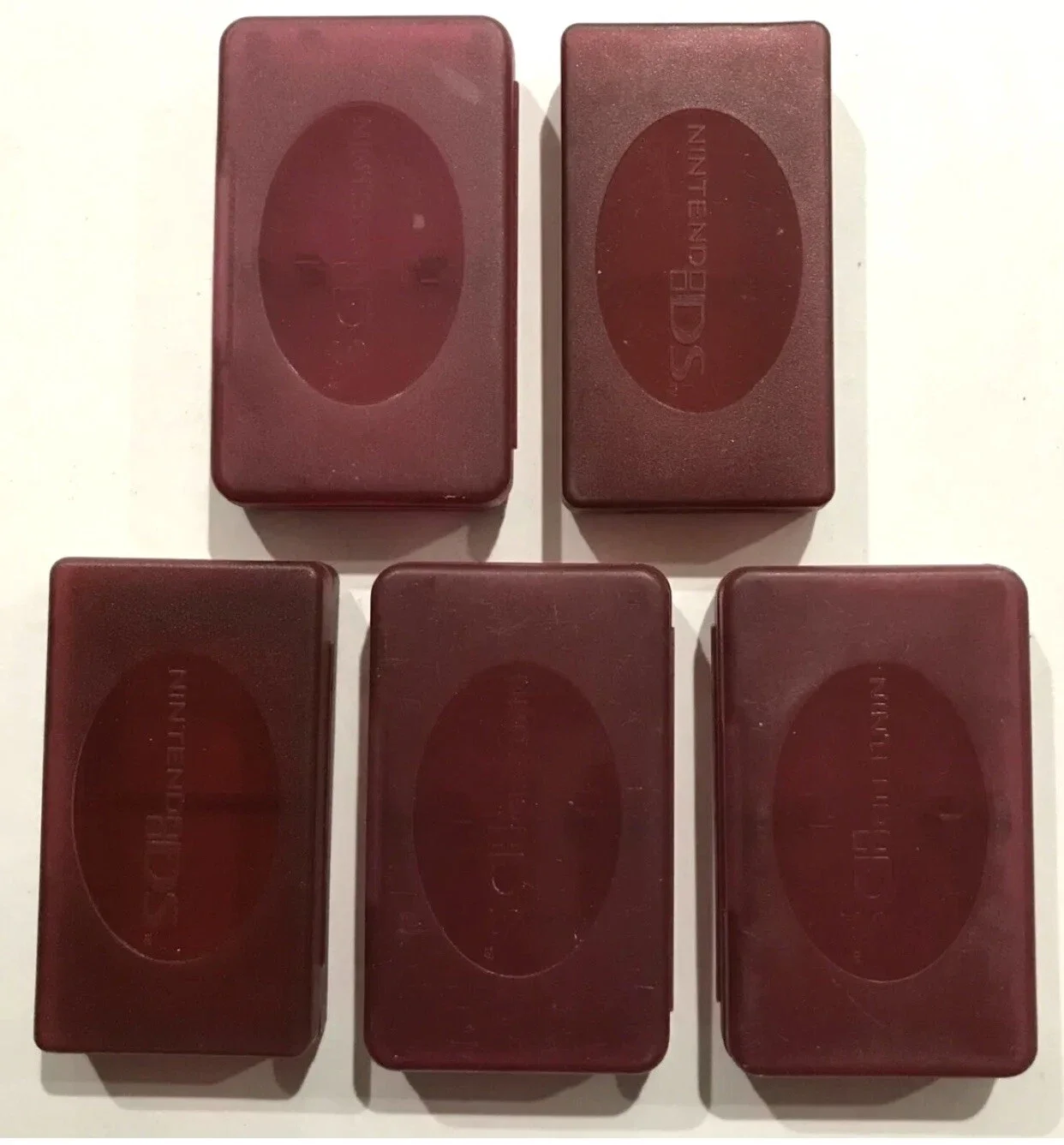5 Nintendo DS Game Holder Cases