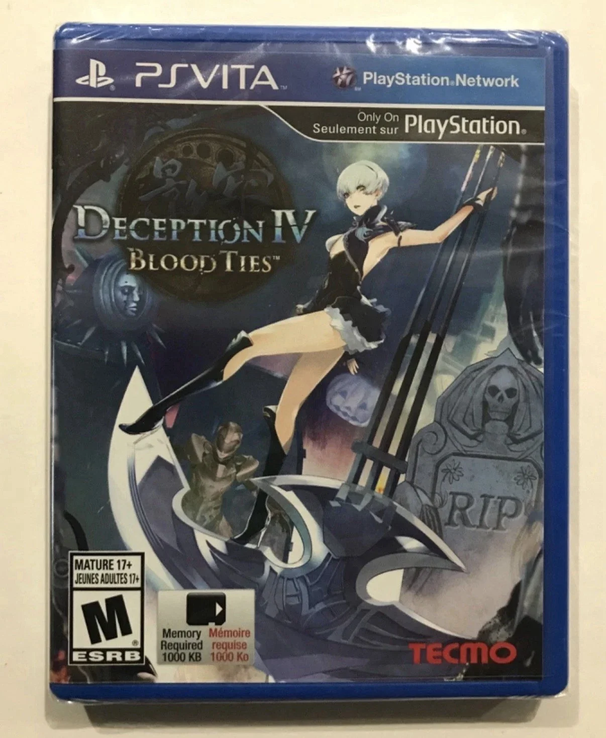 Deception IV Blood Ties PS Vita New Sealed
