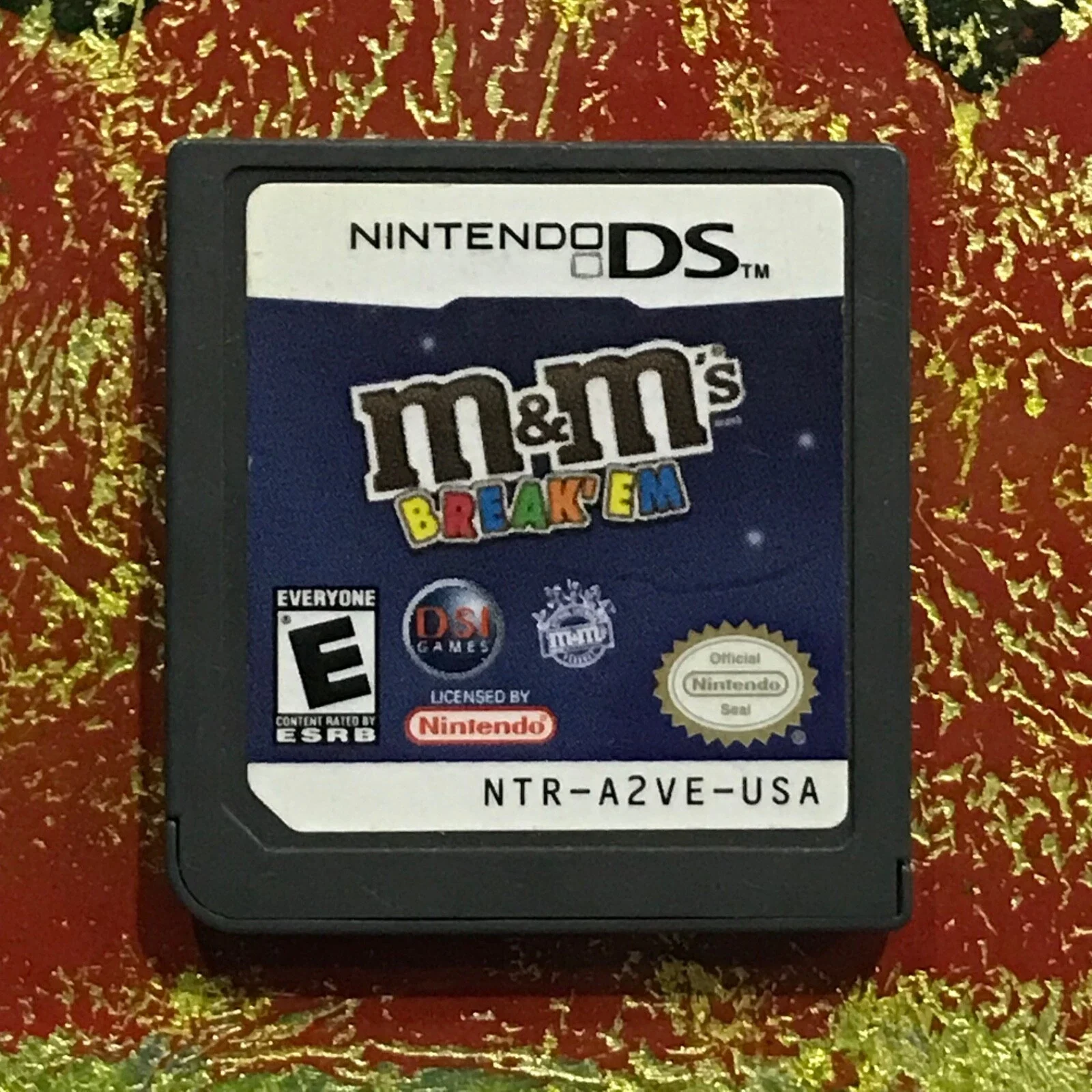 M&M's Break'em Nintendo DS Cleaned-Tested-Authentic