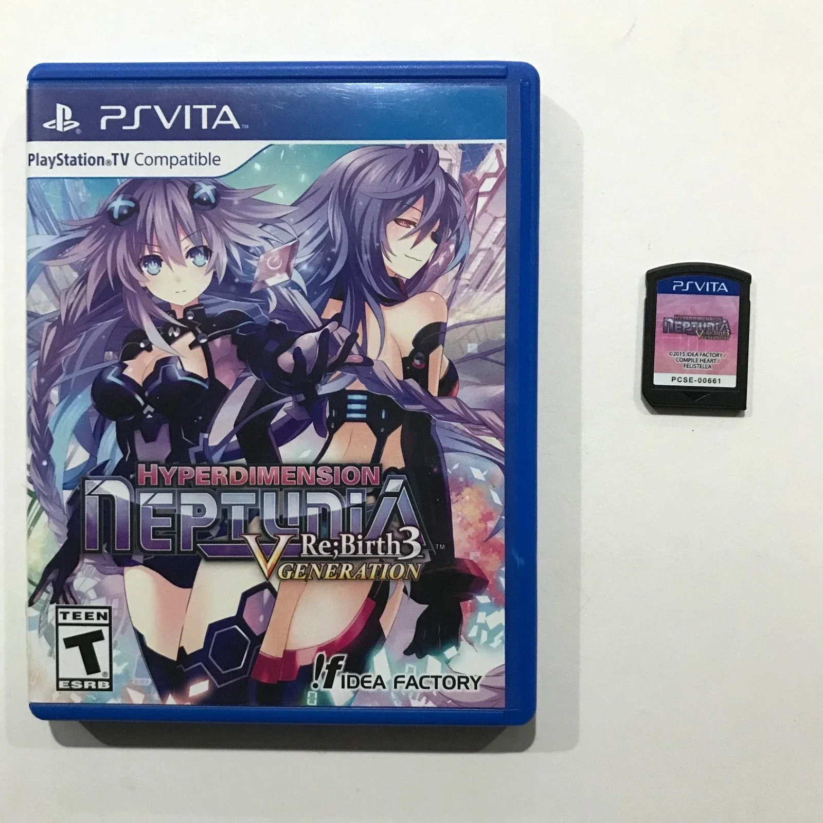 Hyper Dimension Neptunia Re: Birth 3 PS Vita Complete-Tested