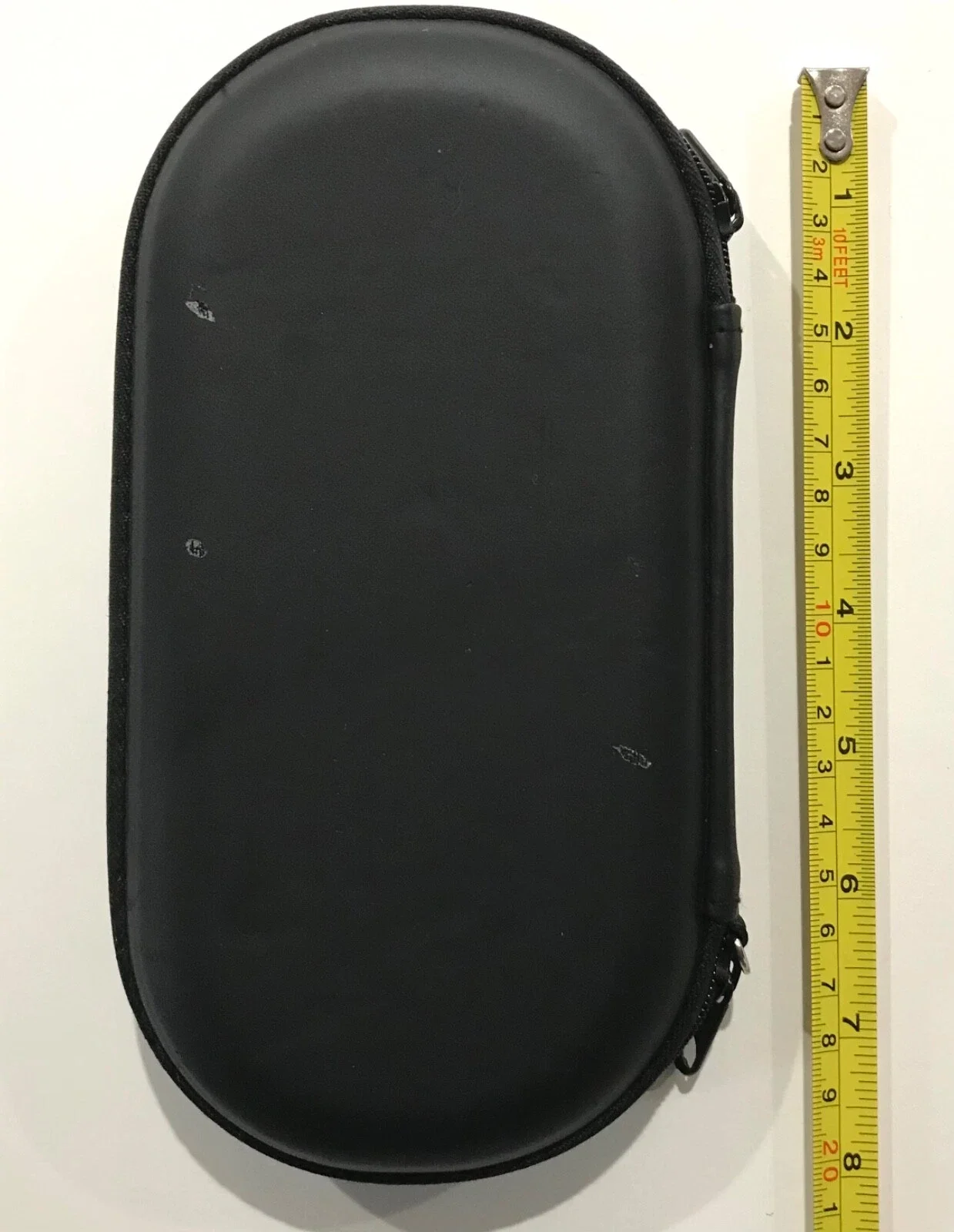 Slim Black PSP Hard Shell Travel Game Case