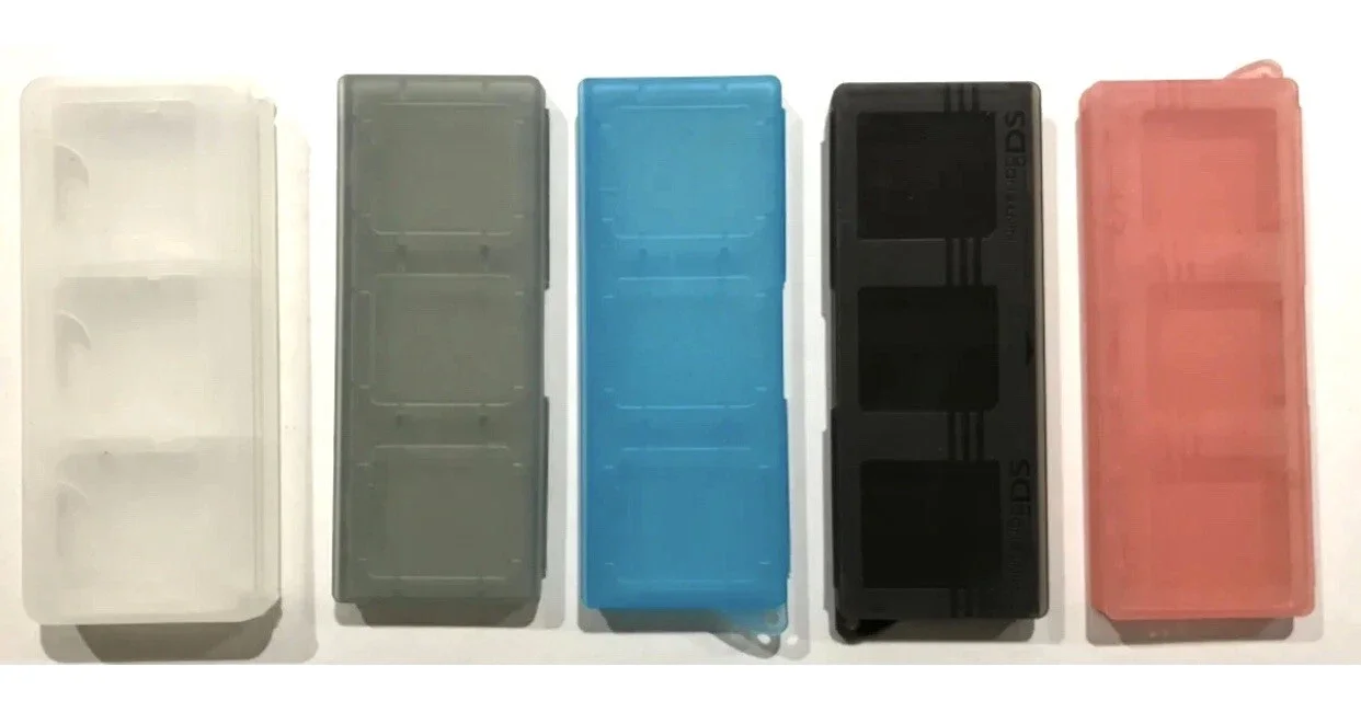 5 Official Nintendo DS Game Holder Cases