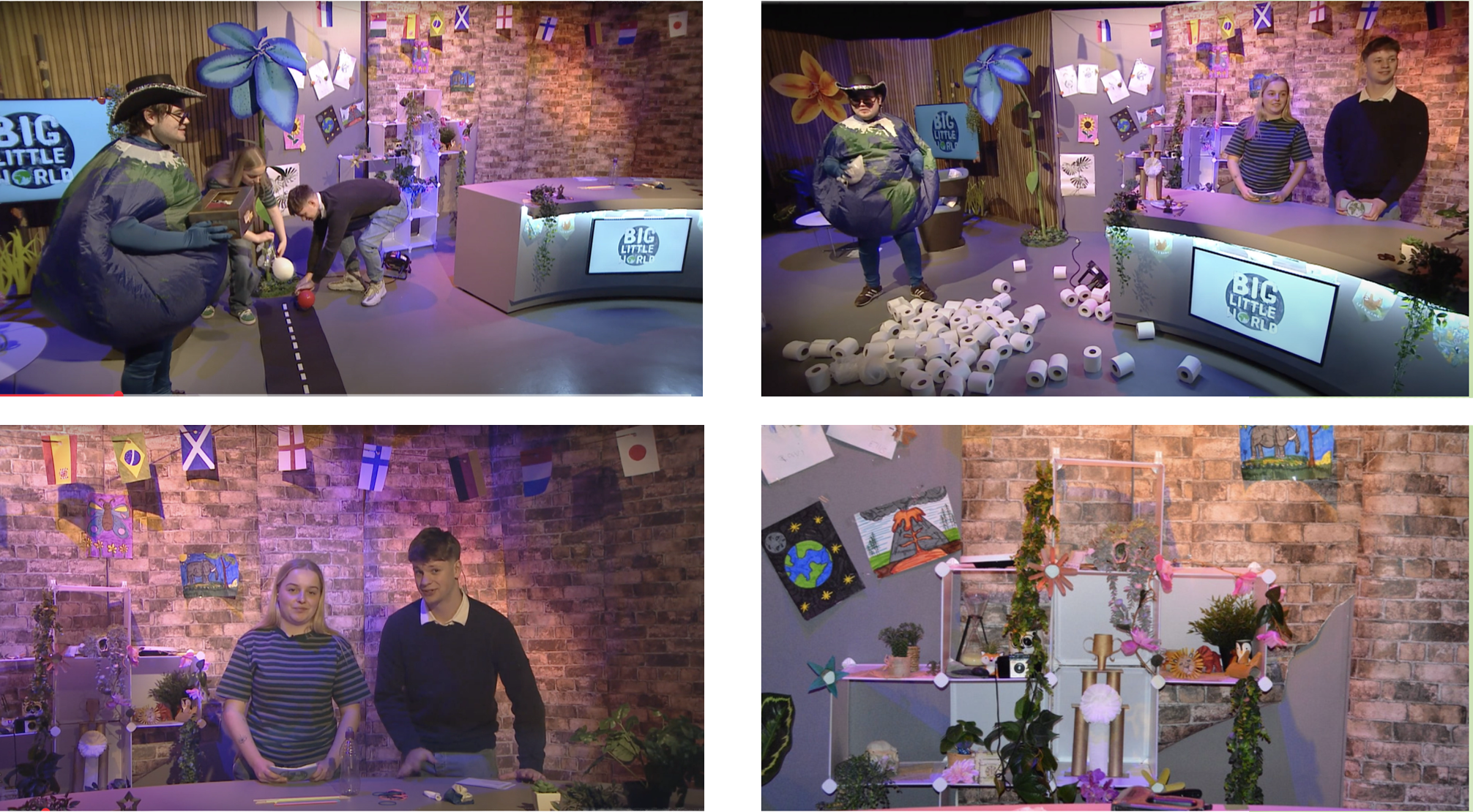 Prop-making and dressing for children's TV show 'Big Little World'. Click the image to watch the show!