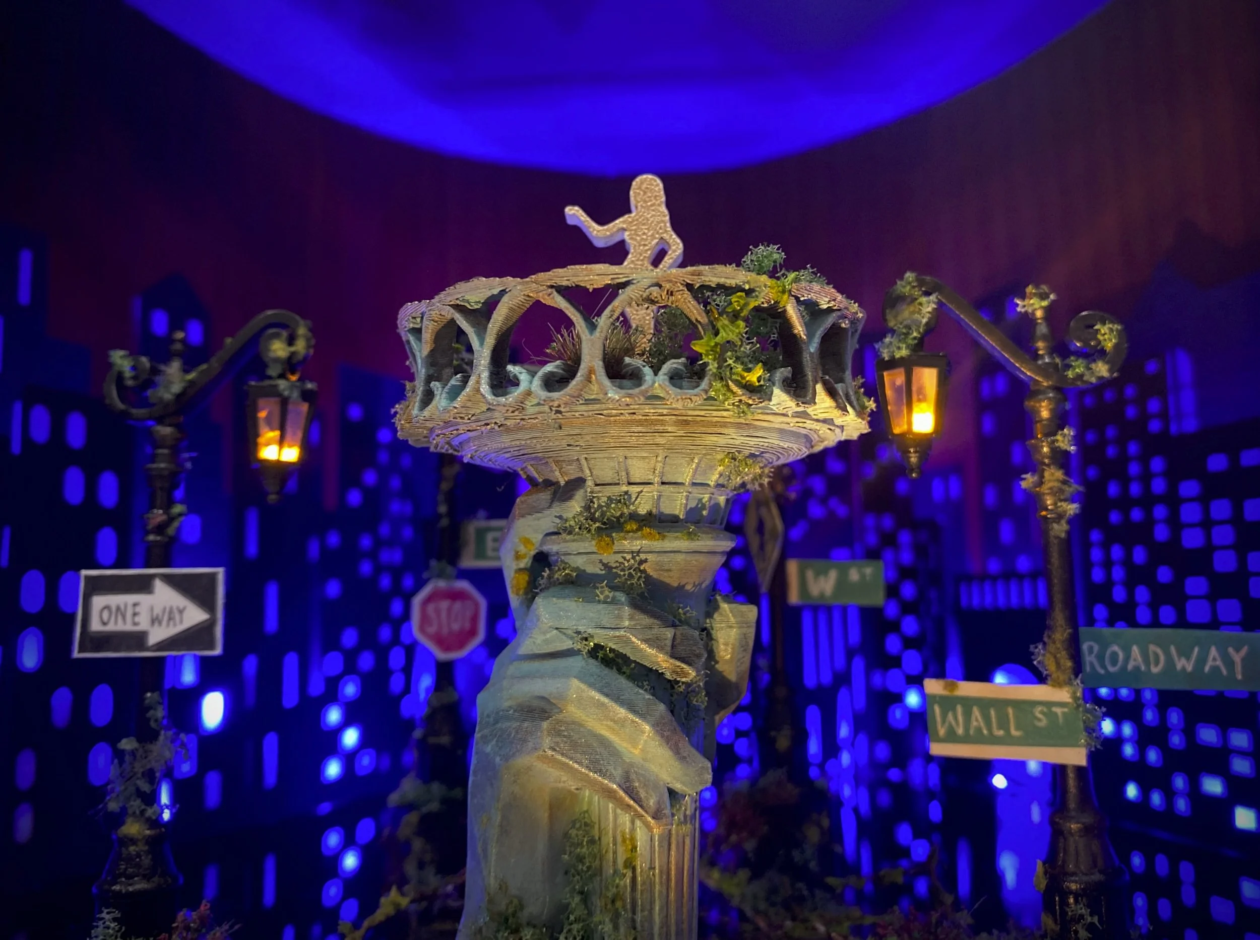 1:50 scale model for 'Higher', a set design concept for a music video based on Rihanna's original song. 
