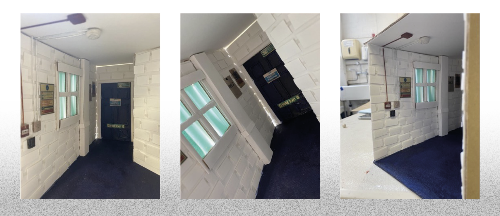 In this project I built upon my time management and problem-solving skills by creating a scale model of a room I visit every day, in just 24 hours. My materials were limited, and I enjoyed the challenge of pursuing a more stylised product as opposed 