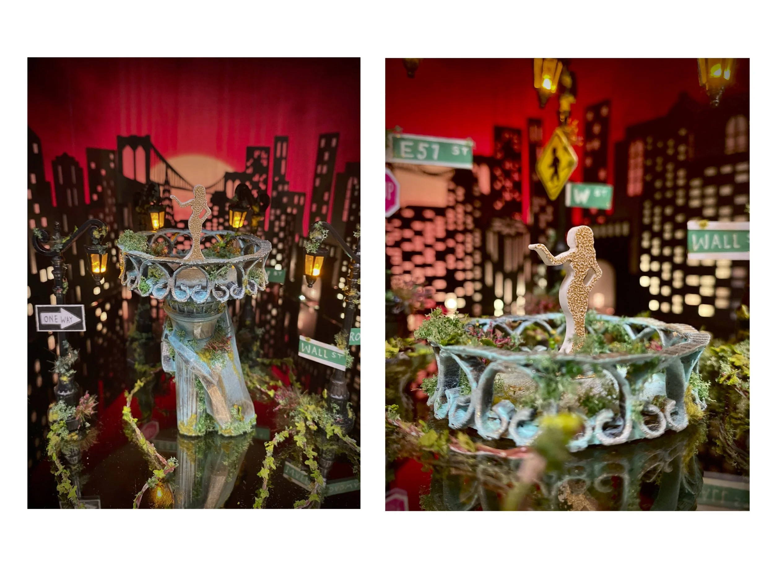 1:50 scale model for 'Higher', a set design concept for a music video based on Rihanna's original song. 