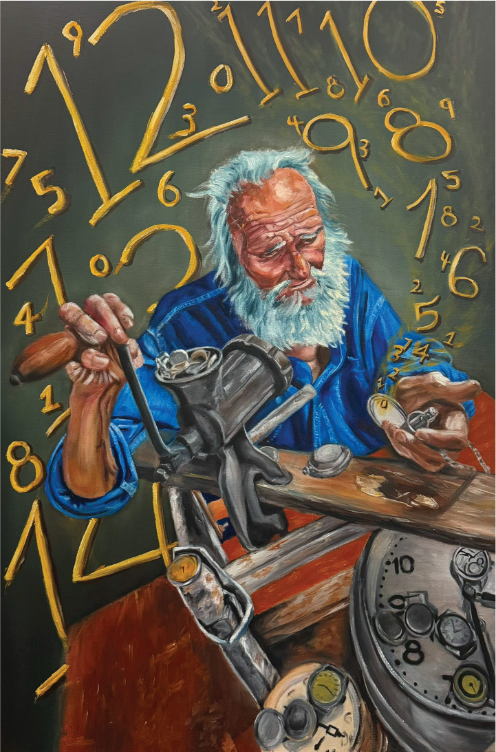 HONORS AWARD / Ethan Han / Grade 12 / The Weight of Time / USA