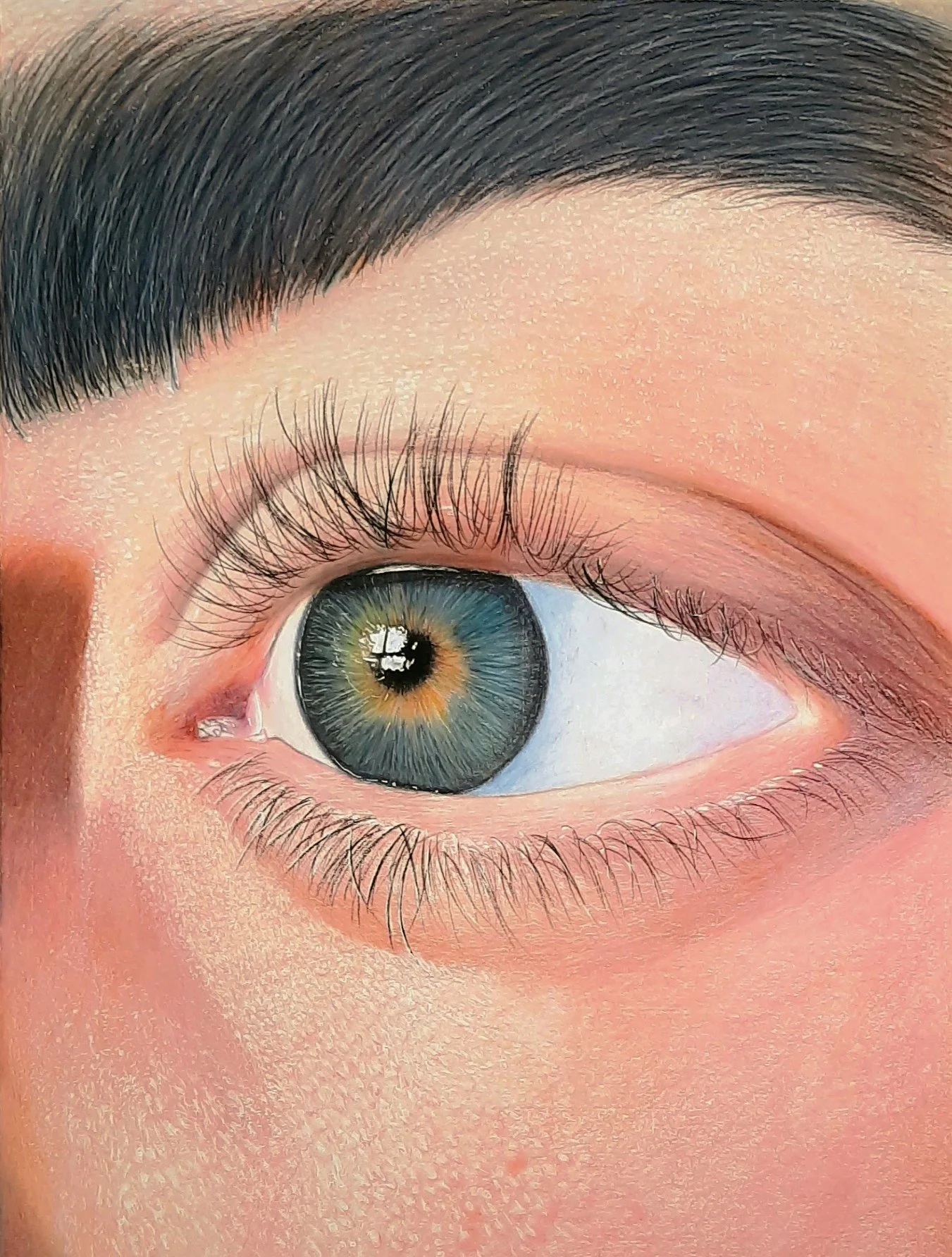 MASTERWORK AWARD / Shorya Jain / Grade 12 / The Weight Behind The Gaze / India