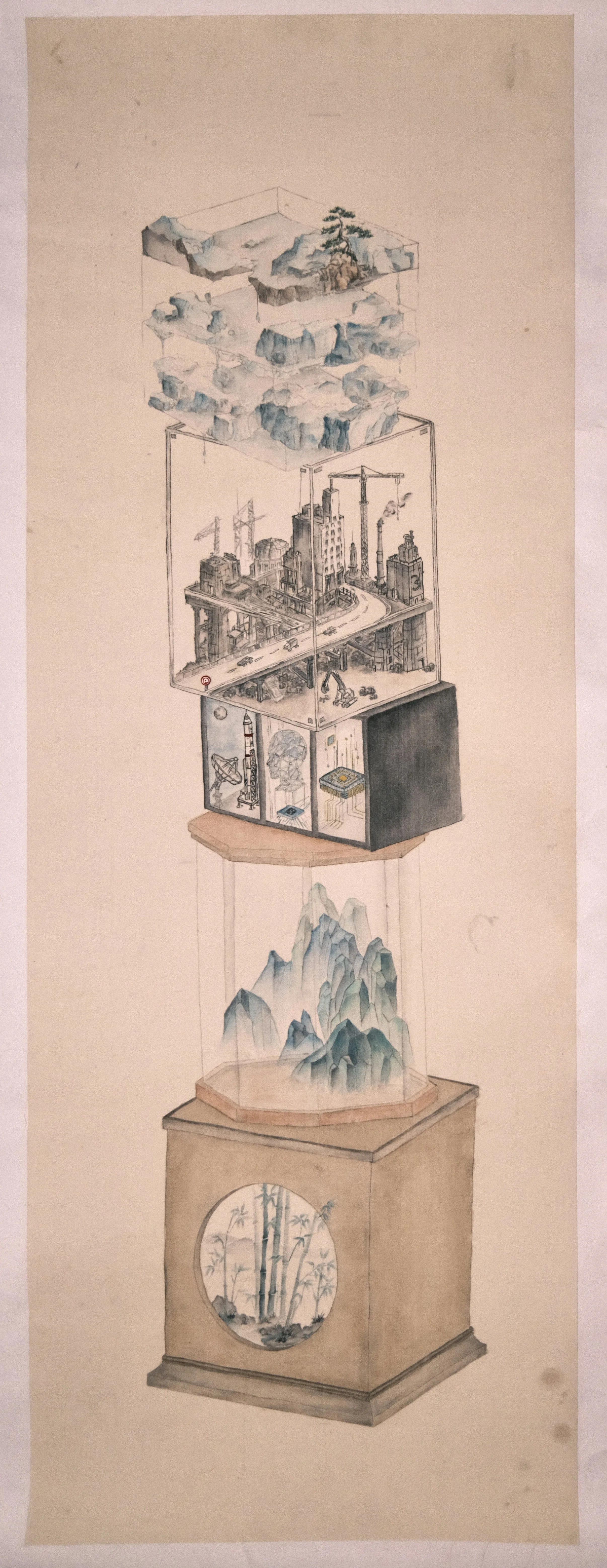 EXCELLENCE AWARD / Yimiao Cai / Grade 10 / Boxed World / China