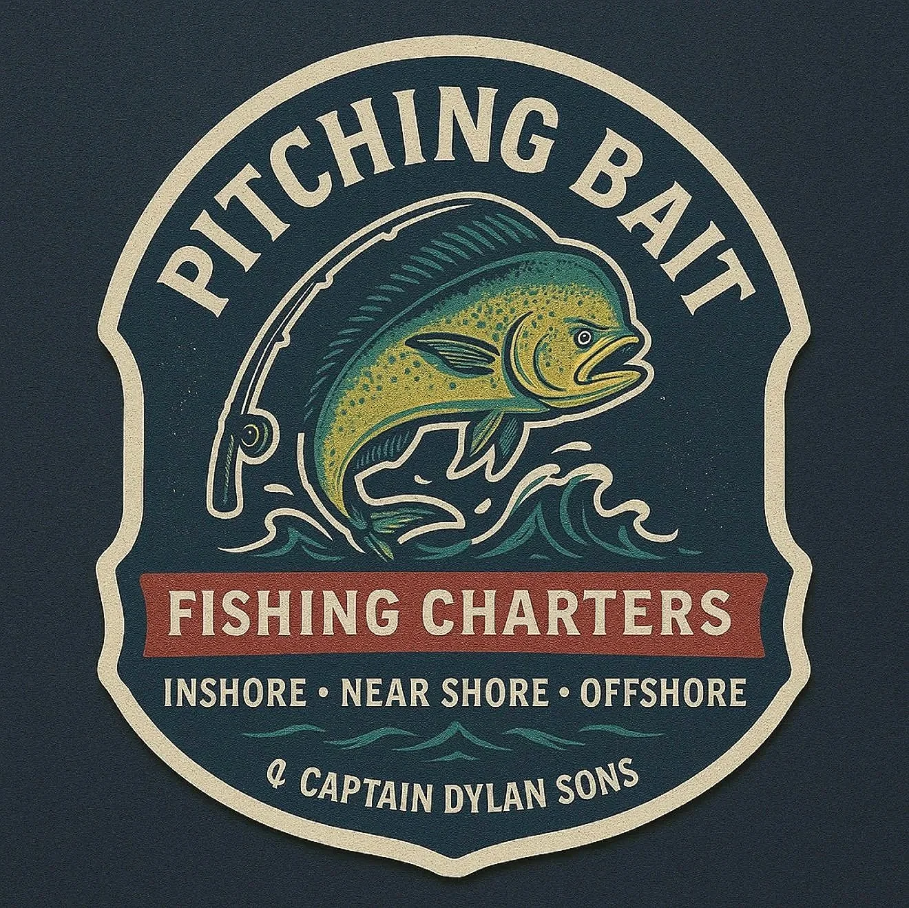 Pitching Bait Fishing Charters