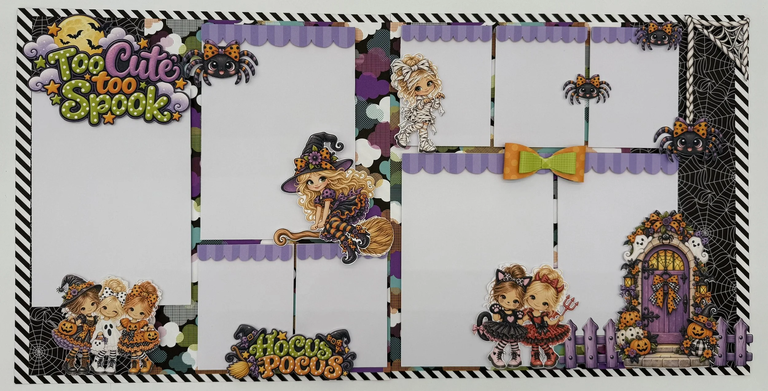 Too Cute to Spook Layout Kit