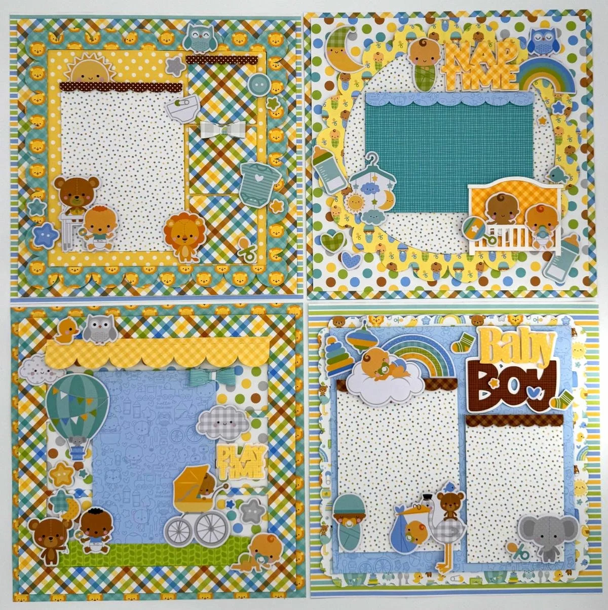 Baby Boy Layout Kit
