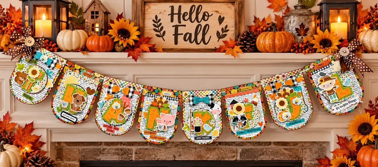 Thankful Wood Banner
