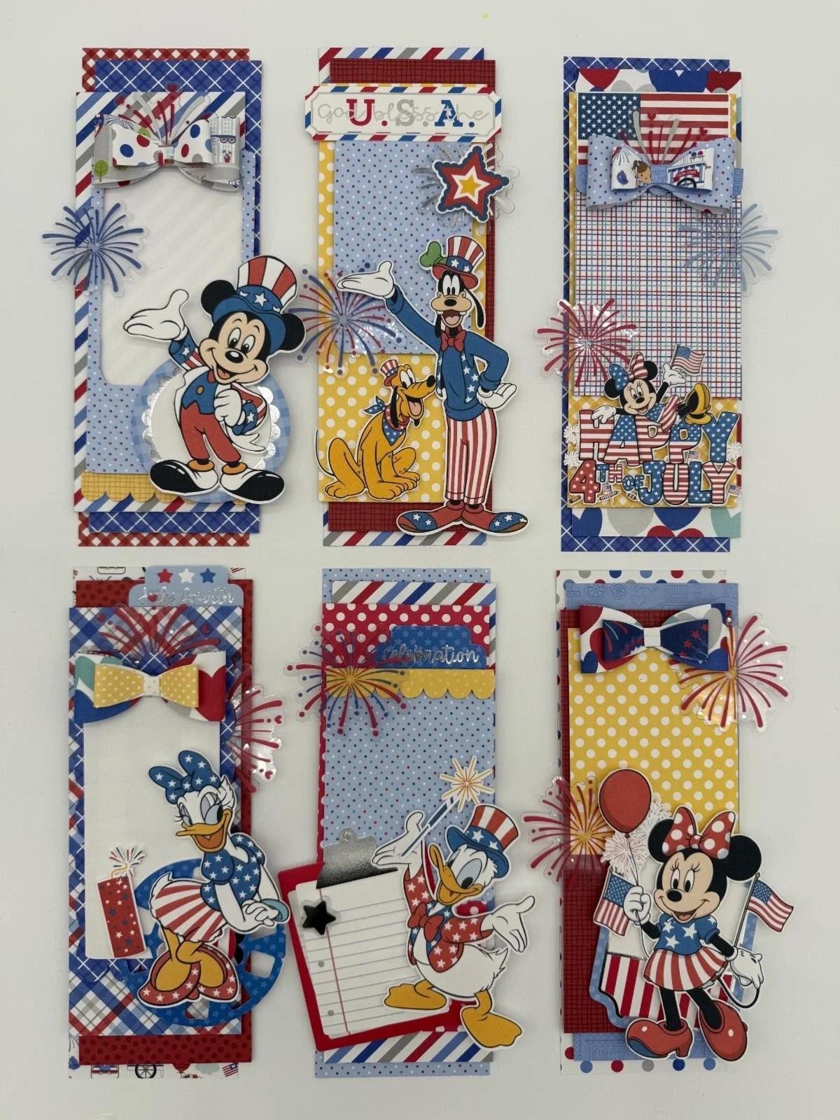 Themepark Red, White, and Blue Creative Gathering