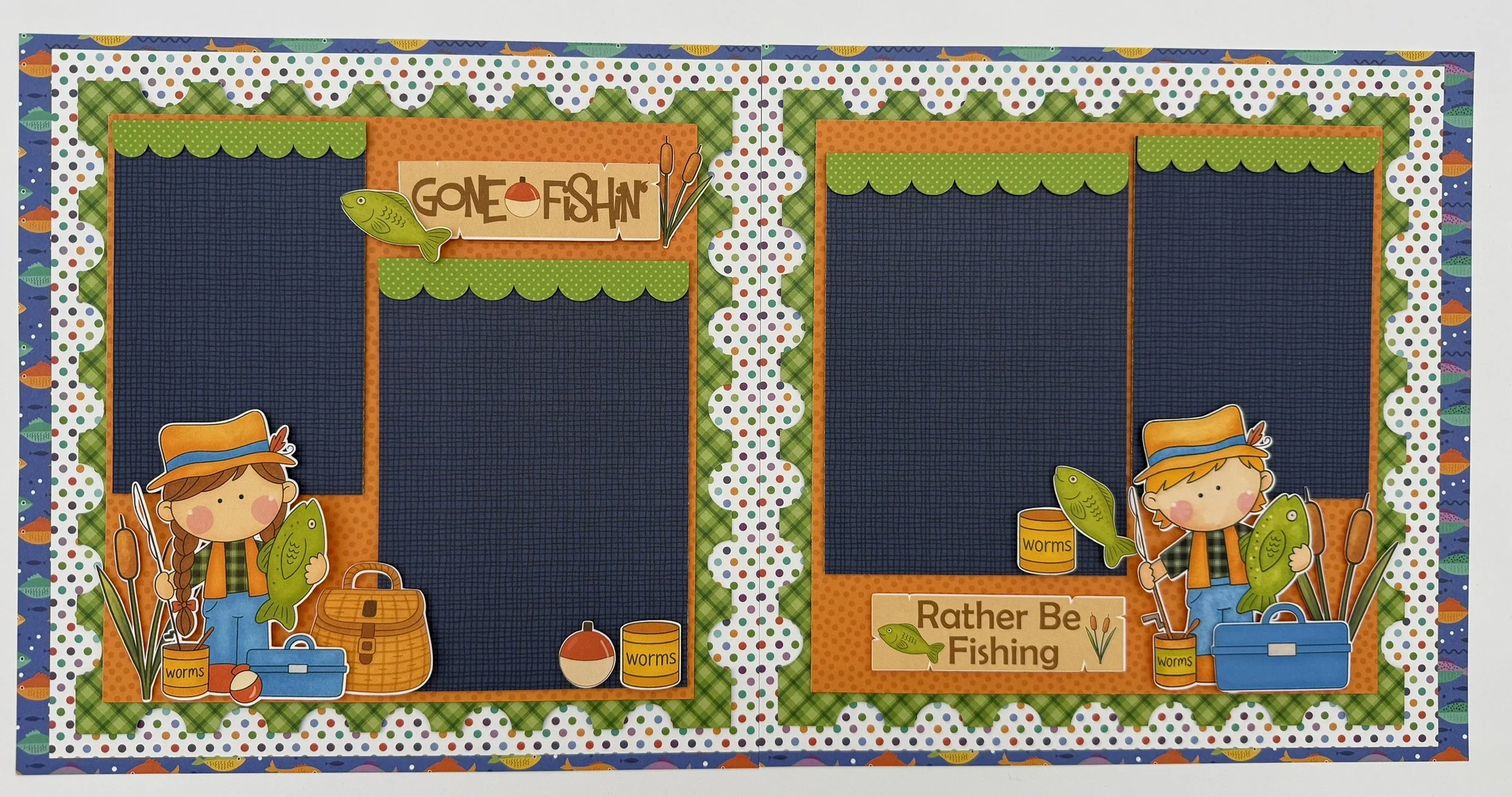 Let's Go Fishing Layout Kit
