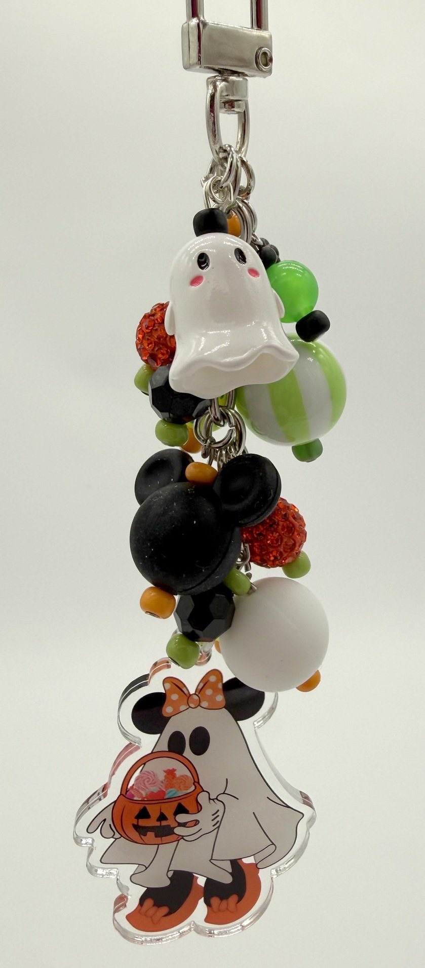 Minnie's Ghost Gala Charm Clip