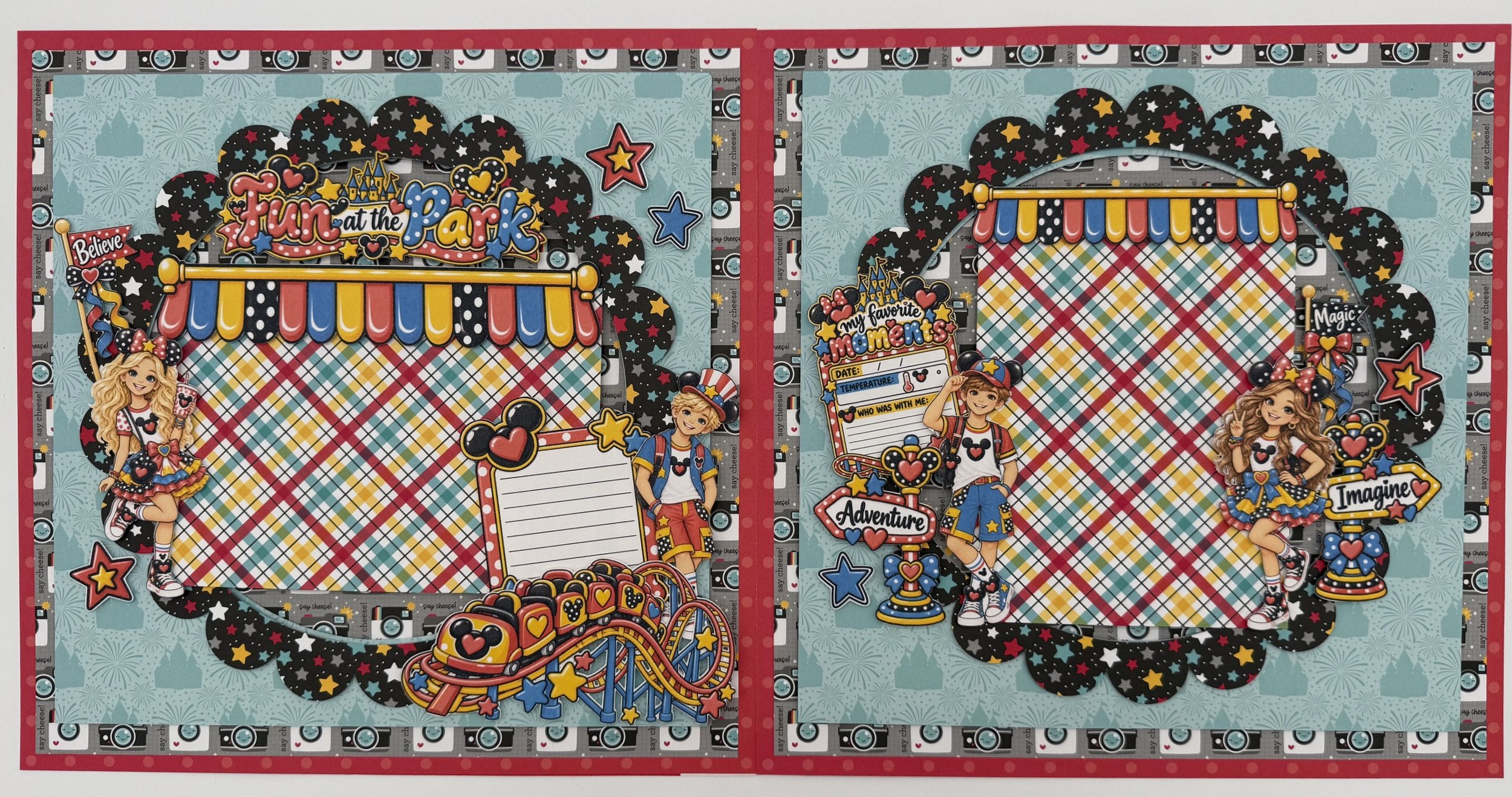 Fun at the Park Scrapbook Layout - Capture Your Joyful Memories — Suzy ...