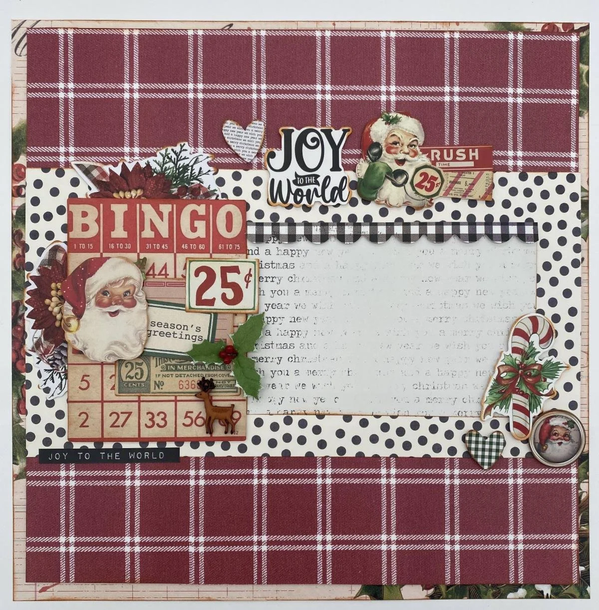 Season's Greetings Layout Kit