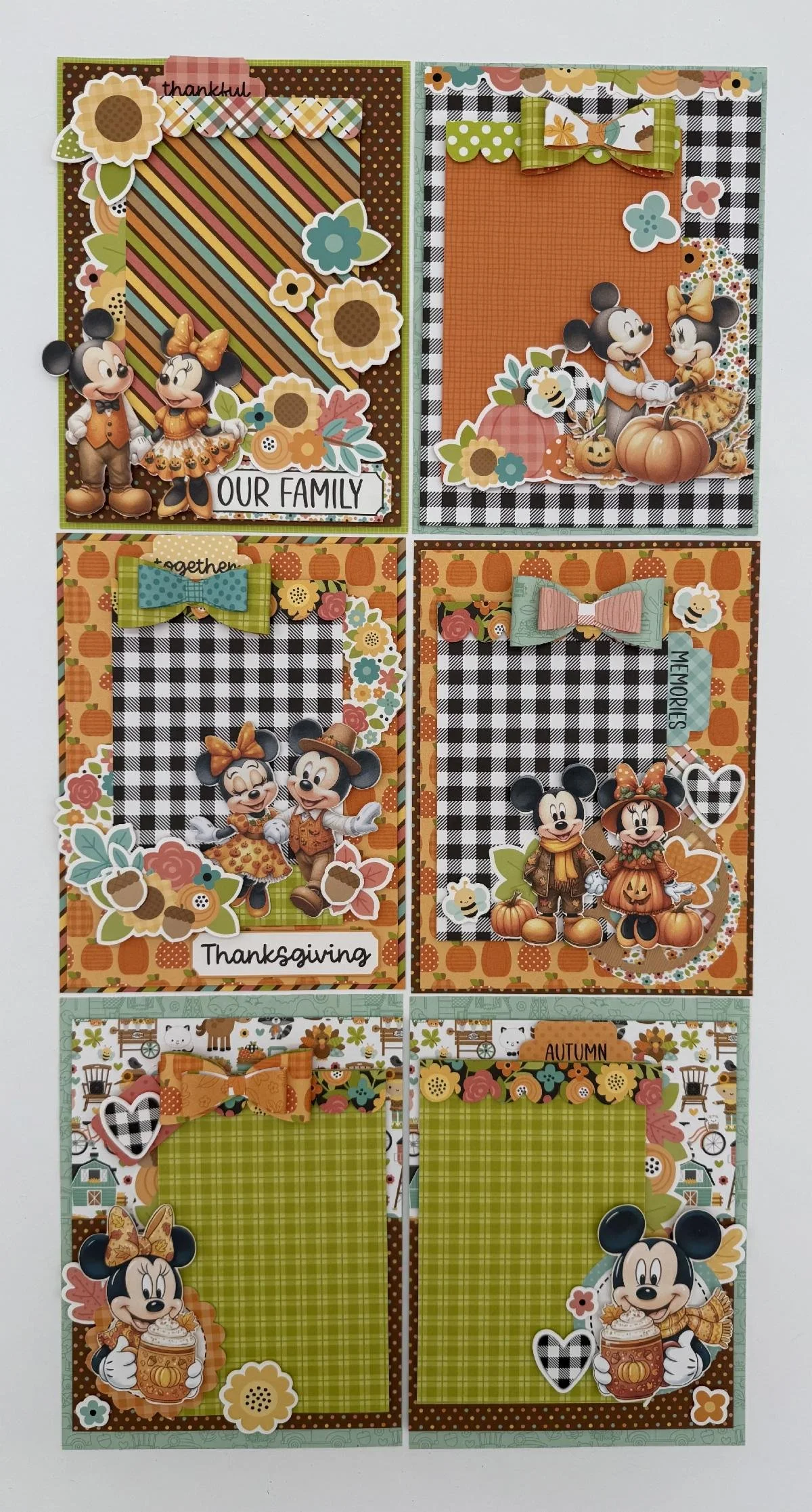 Themepark Autumn Fun 6x8 Layout