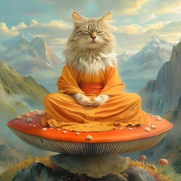 Finding Purrfect Peace: The Art of Effortless Being