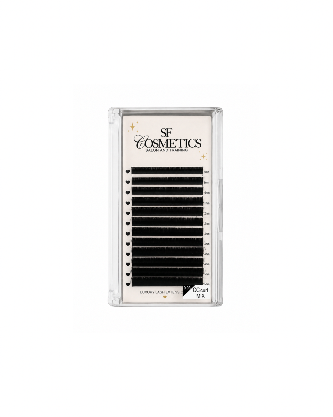 Volume lash trays 0.03 CC curl