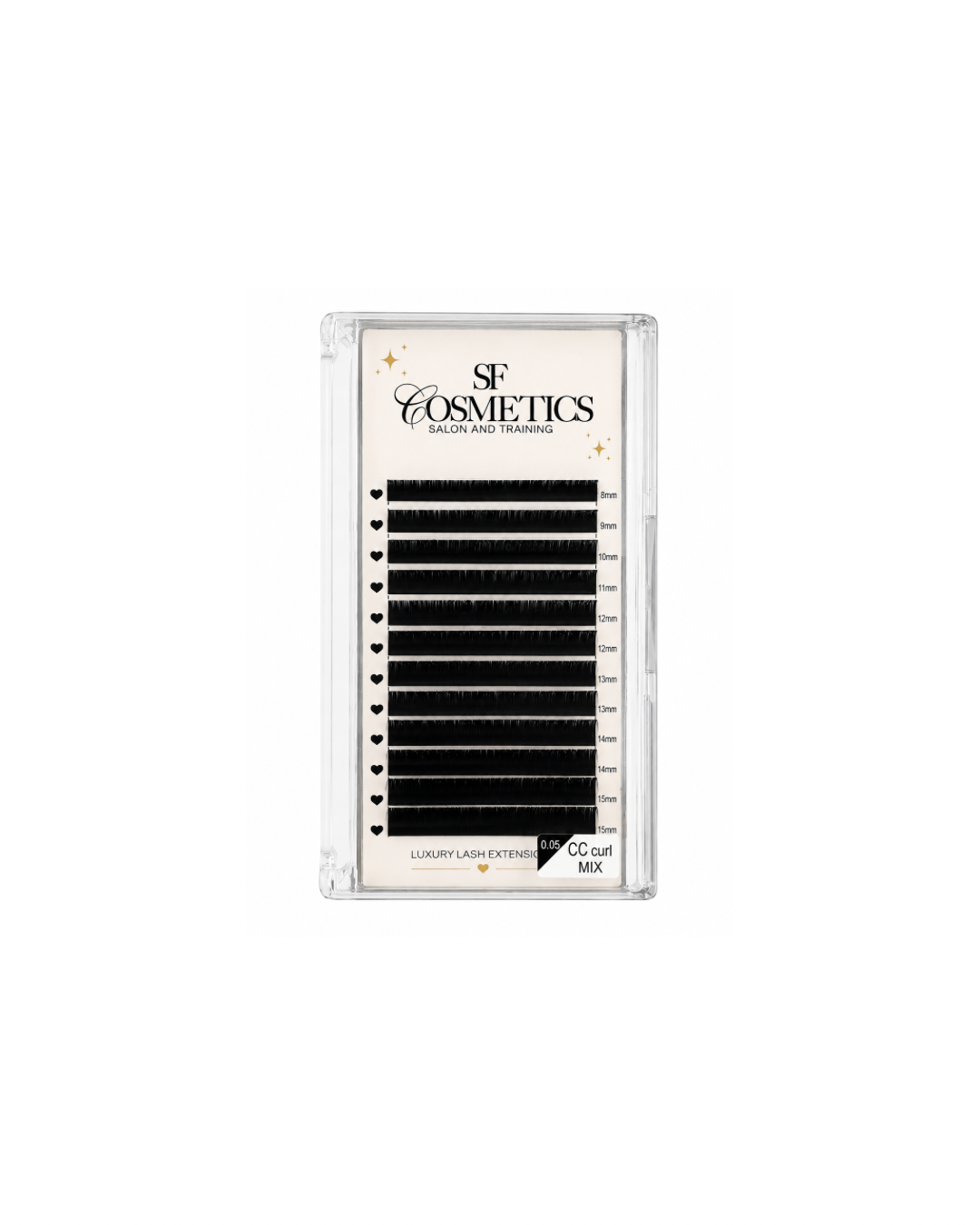 Volume lash trays 0.05 CC curl