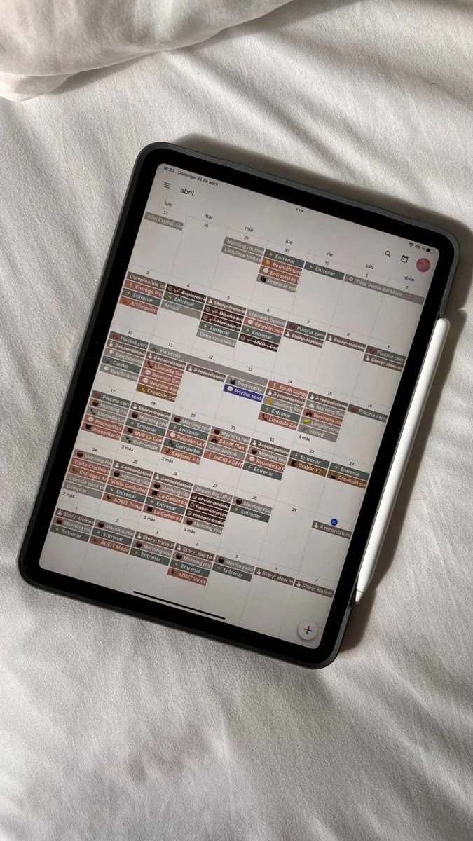 Online booking calendar for cleaning service appointment.