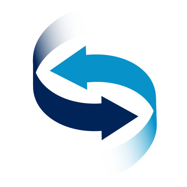 3D pie chart with blue and white segments.