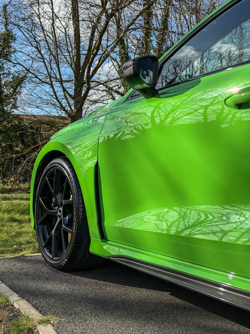 Audi RS3 two-stage machine polish and interior detail by LT Detailing, West Yorkshire