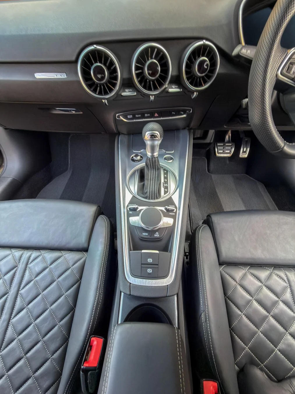 Audi TT interior and exterior detail by LT Detailing, West Yorkshire