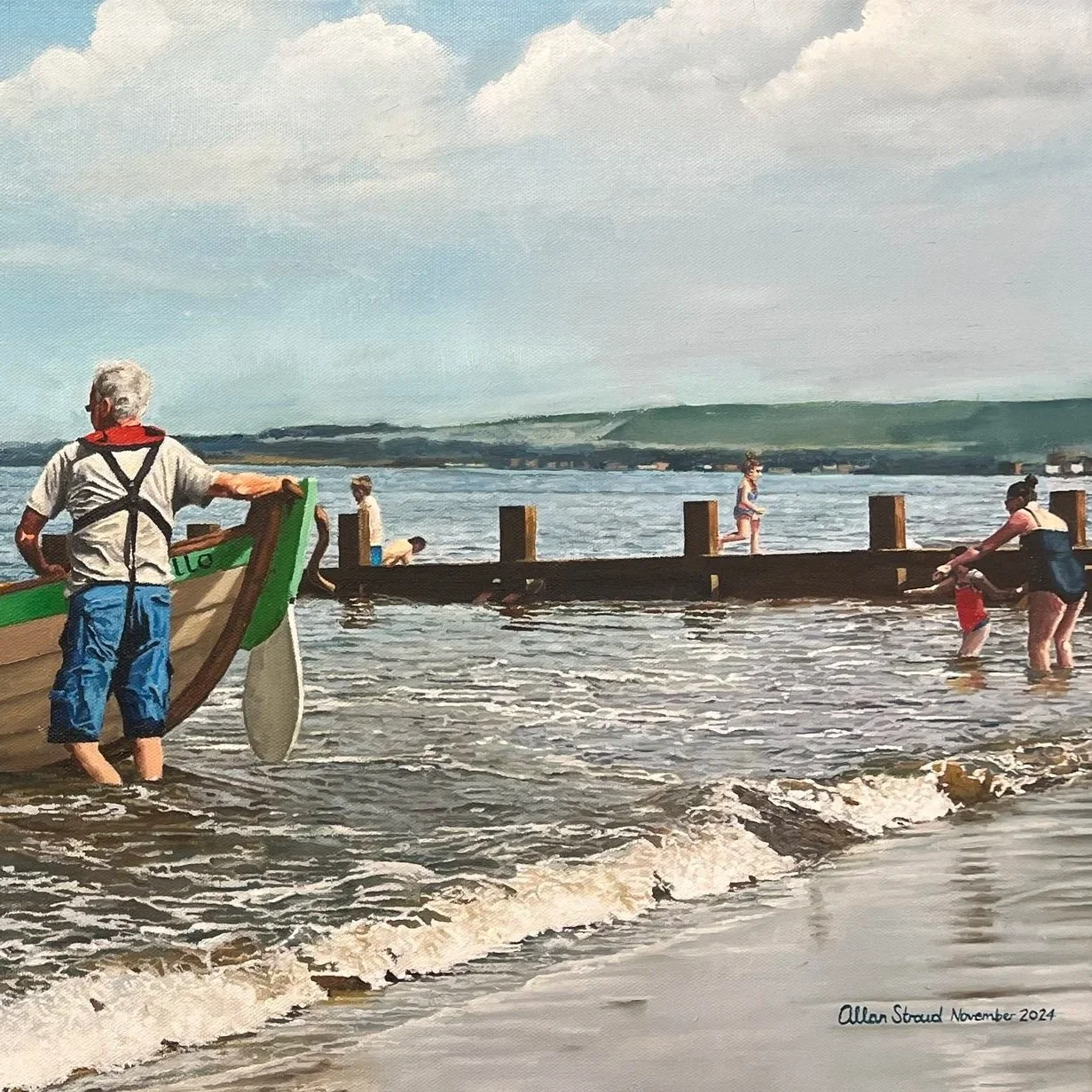 Allan Stroud - Oil Painting