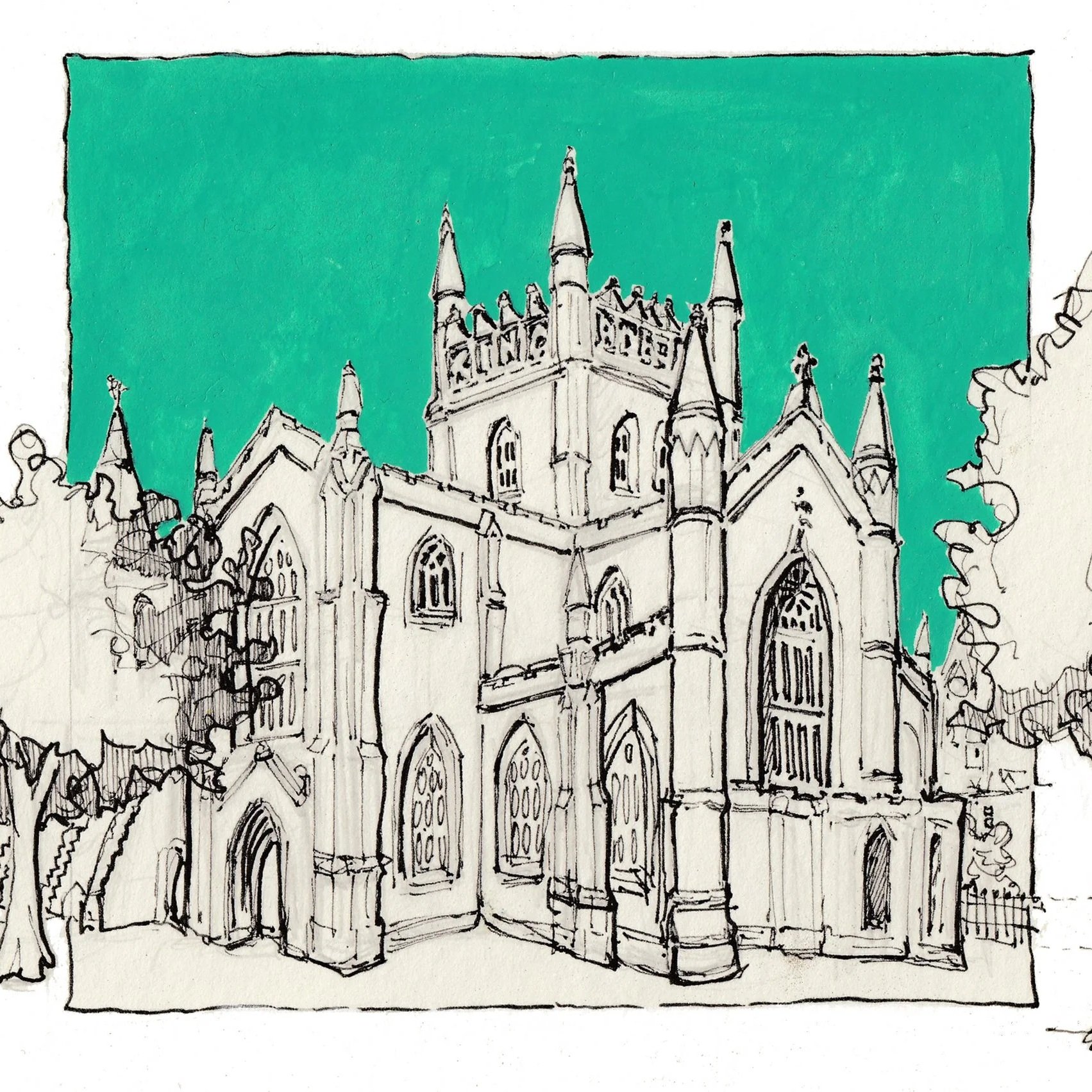 Sketching Fife / Cara Shanley - Illustration