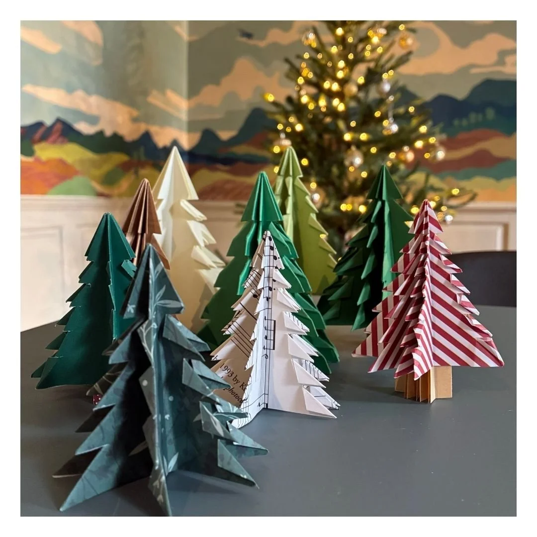 Crafted in the Glen Origami Christmas Decoration Workshop