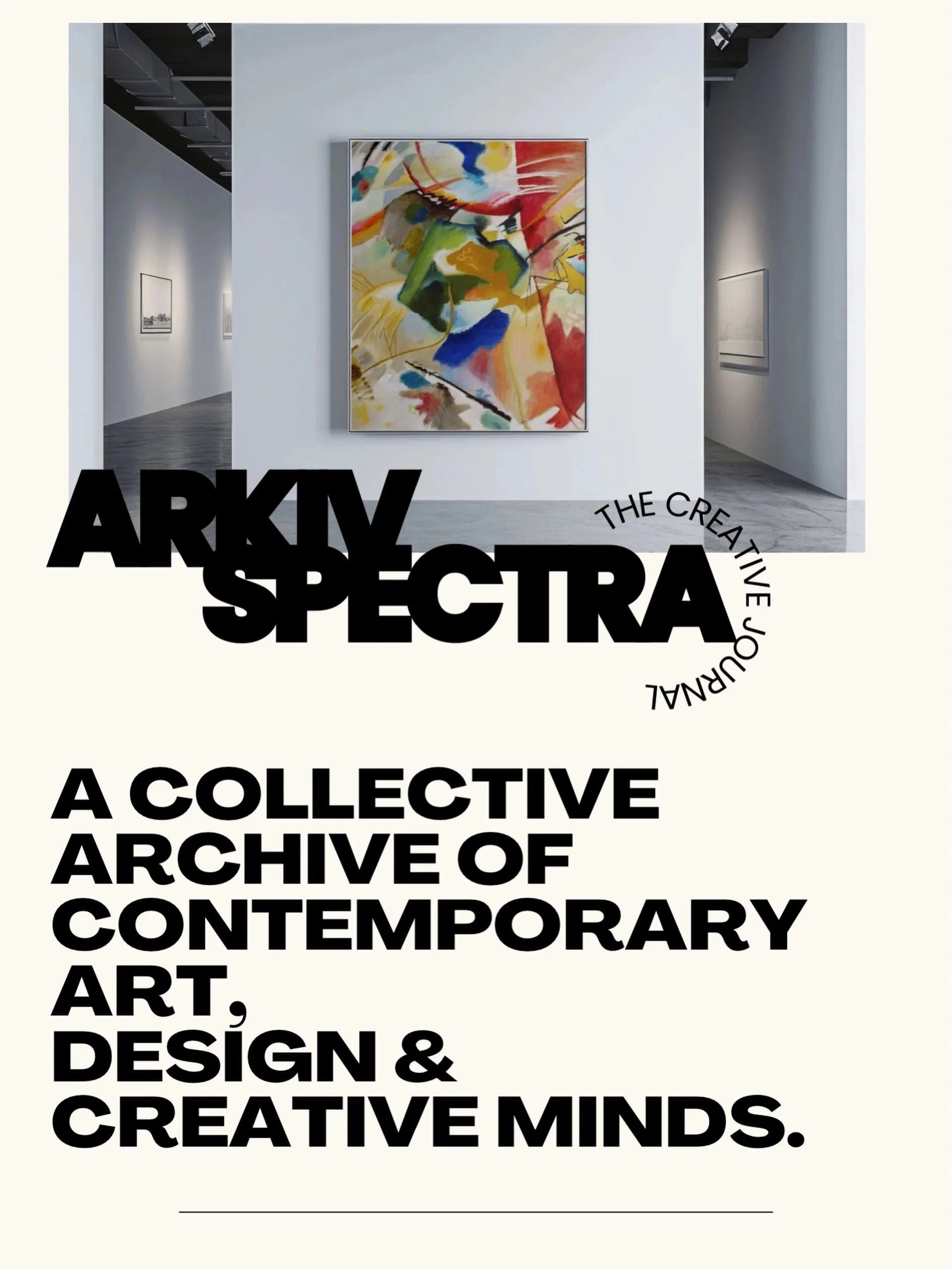 Welcome to Arkiv Spektra. 🎨✨
A collective archive of contemporary art, design &amp; creative minds.
Vi &auml;r ett nystartat samtida konstmagasin och visuell plattform skapad f&ouml;r att lyfta, dokumentera och ge plats &aring;t dagens kreat&ouml;re