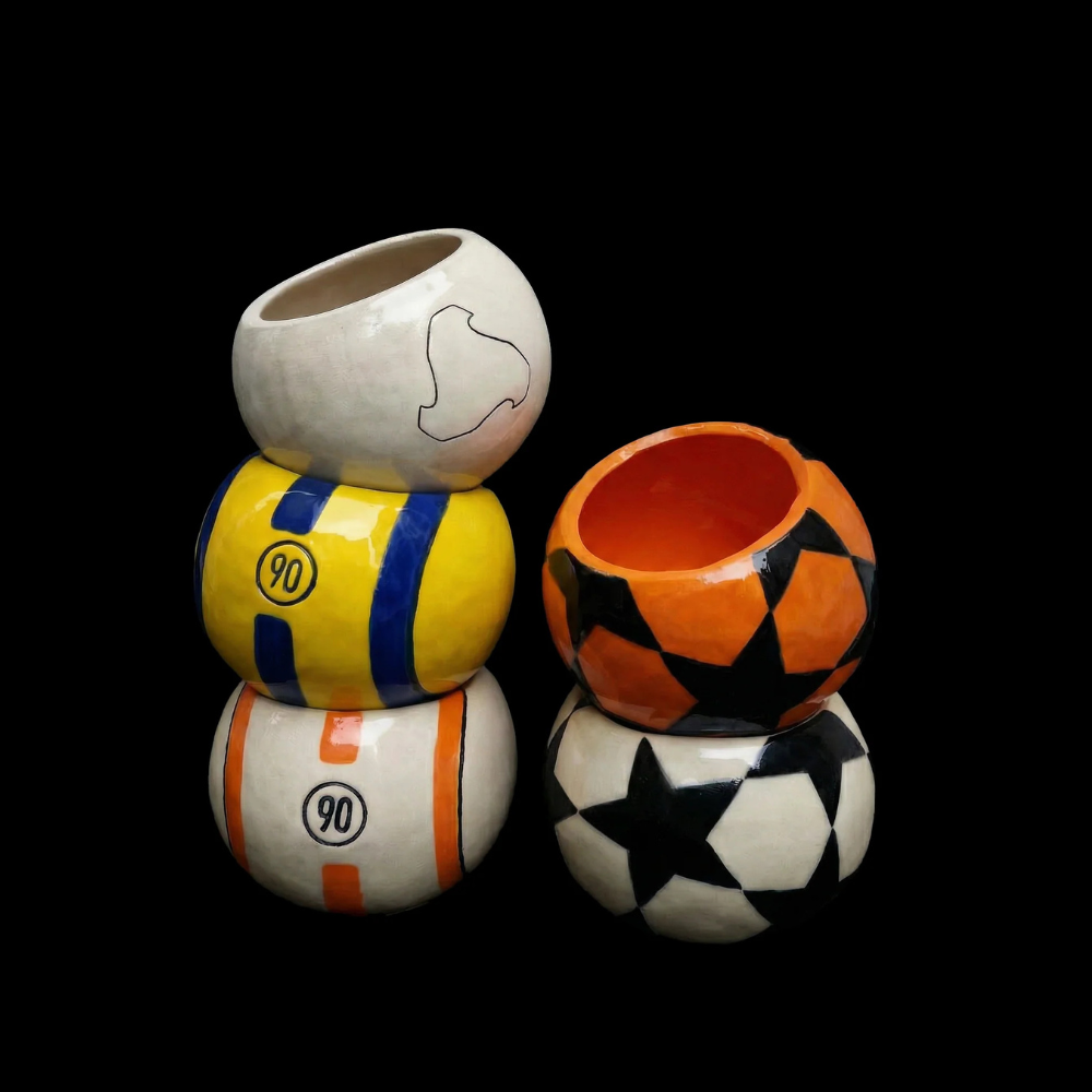 FOOTY MUG SET OF 5 FROM EQUIPO FC