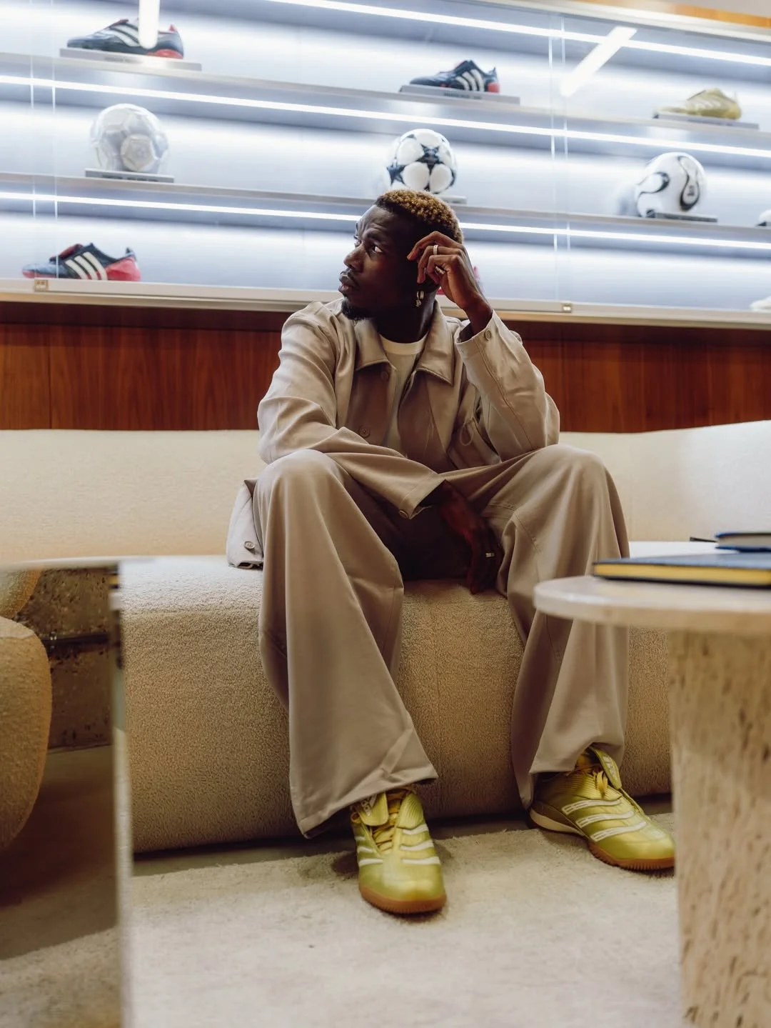 Paul Pogba Is The Best Advert for the Adidas Gold Predator Sala Sneakers