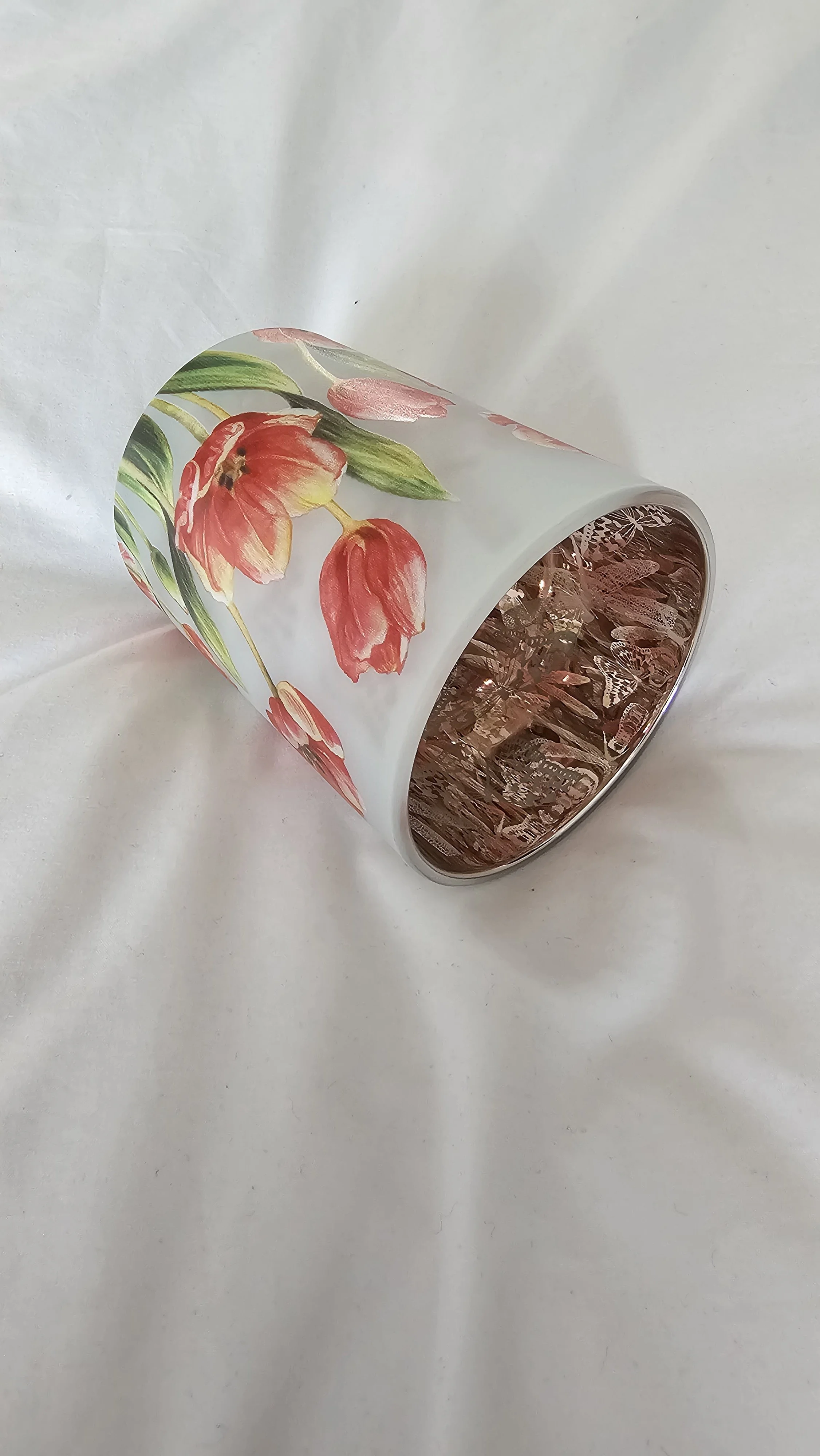 🌷Tulip Glass Candle Holder
