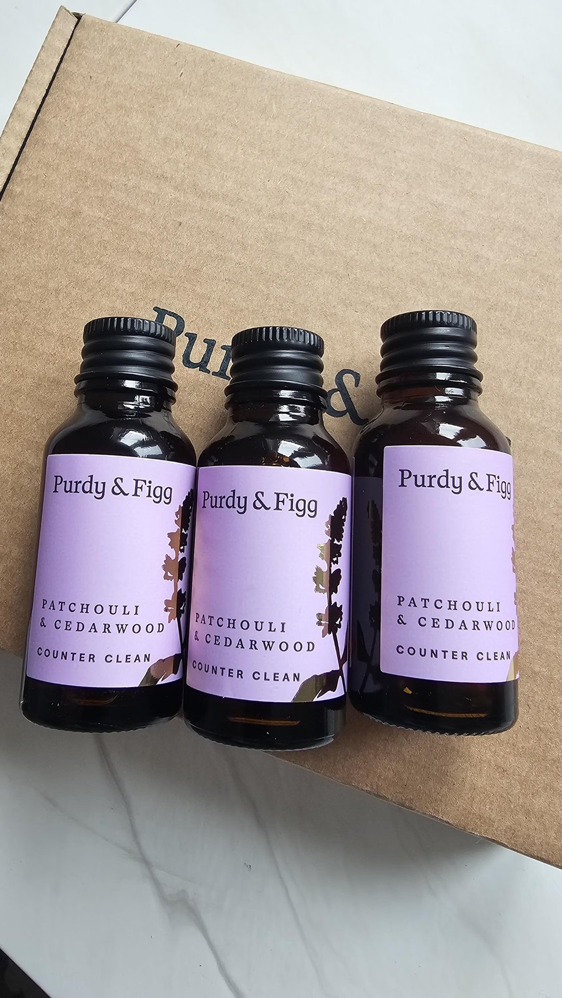 Purdy & Figg 3 x Luxury Cleaning Concentrate Refills – Choose Your Scents