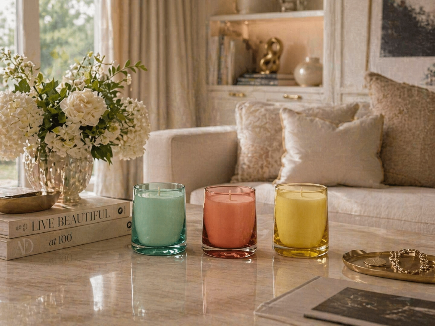 Mint Rose & Lemon Spring Dream Jars
