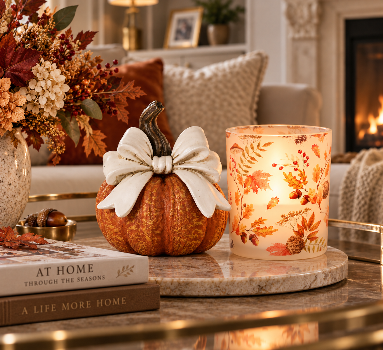 Pumpkin and Autumn Candle.png