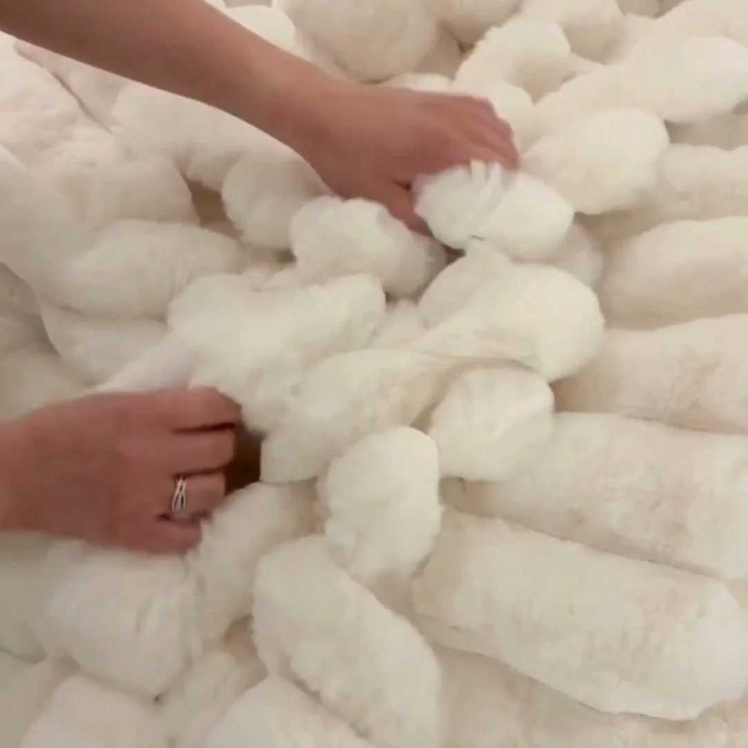 The Alba Faux Fur Throw